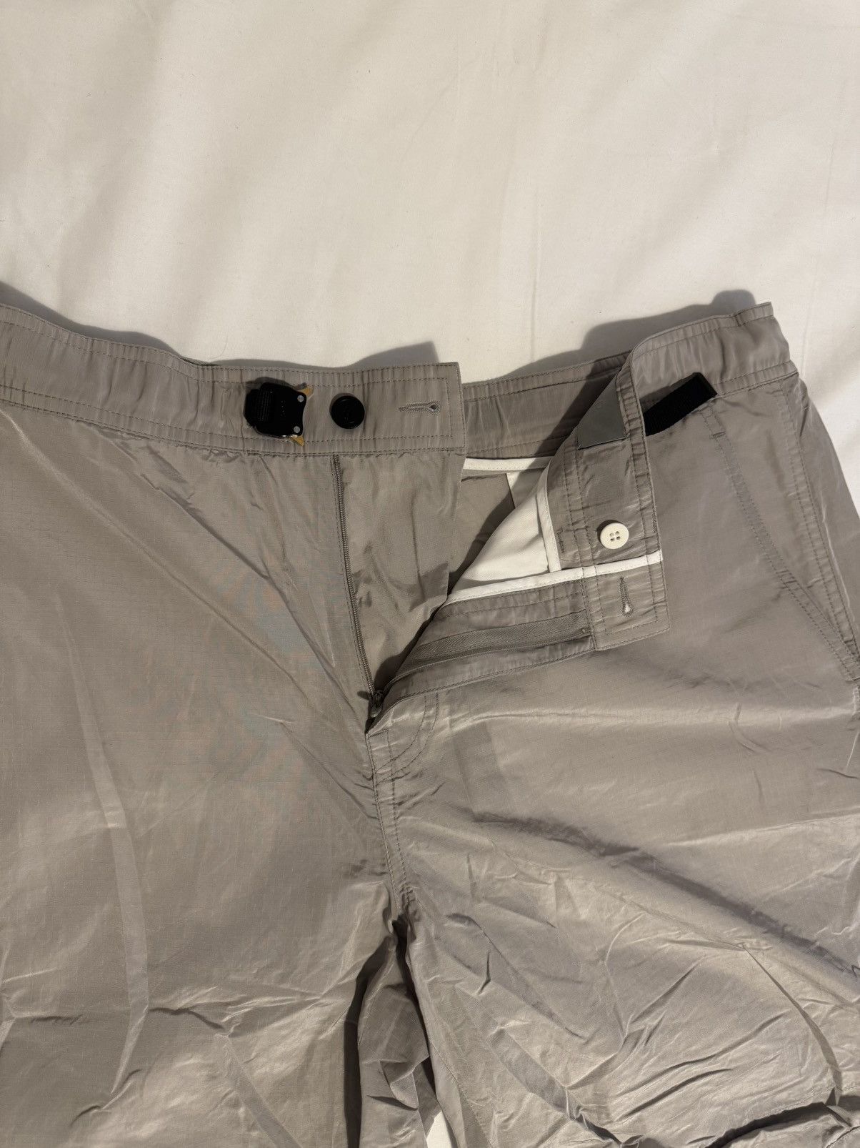 Dior Christian Dior Functional Buckle Shorts - Gray Size US 38 / EU 54 - 2 Thumbnail
