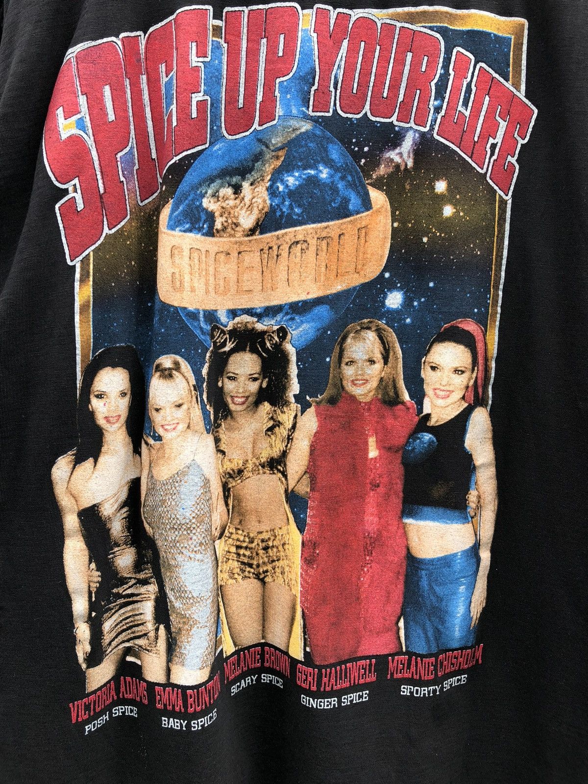 Band Tees × Vintage Vintage 90s Spice Girls “SPICEWORLD” Tour ‘98 Size US XL / EU 56 / 4 - 4 Thumbnail