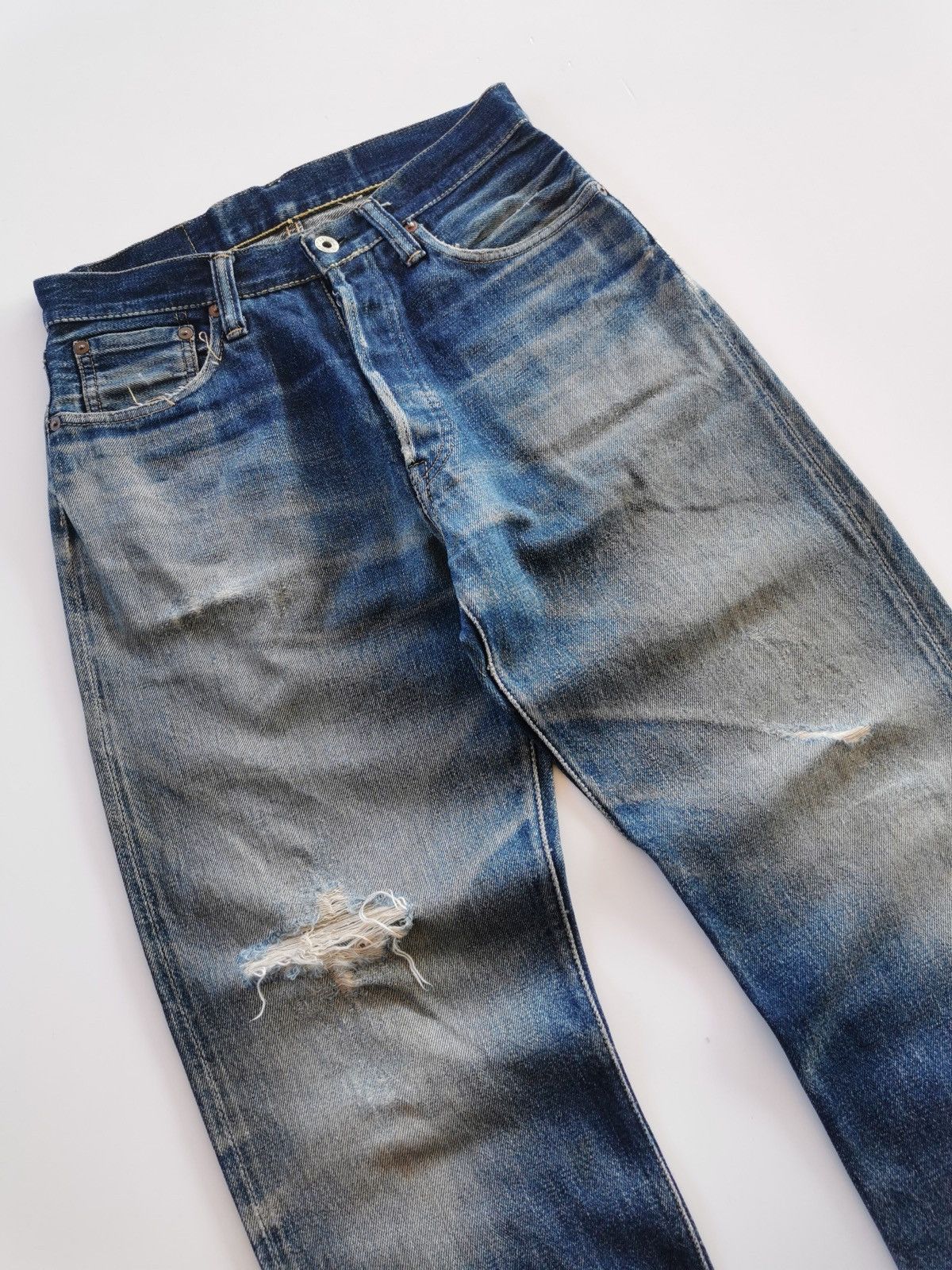 If Six Was Nine × Japanese Brand × Self Edge Jeans Selvedge Japan Size US 28 / EU 44 - 6 Thumbnail