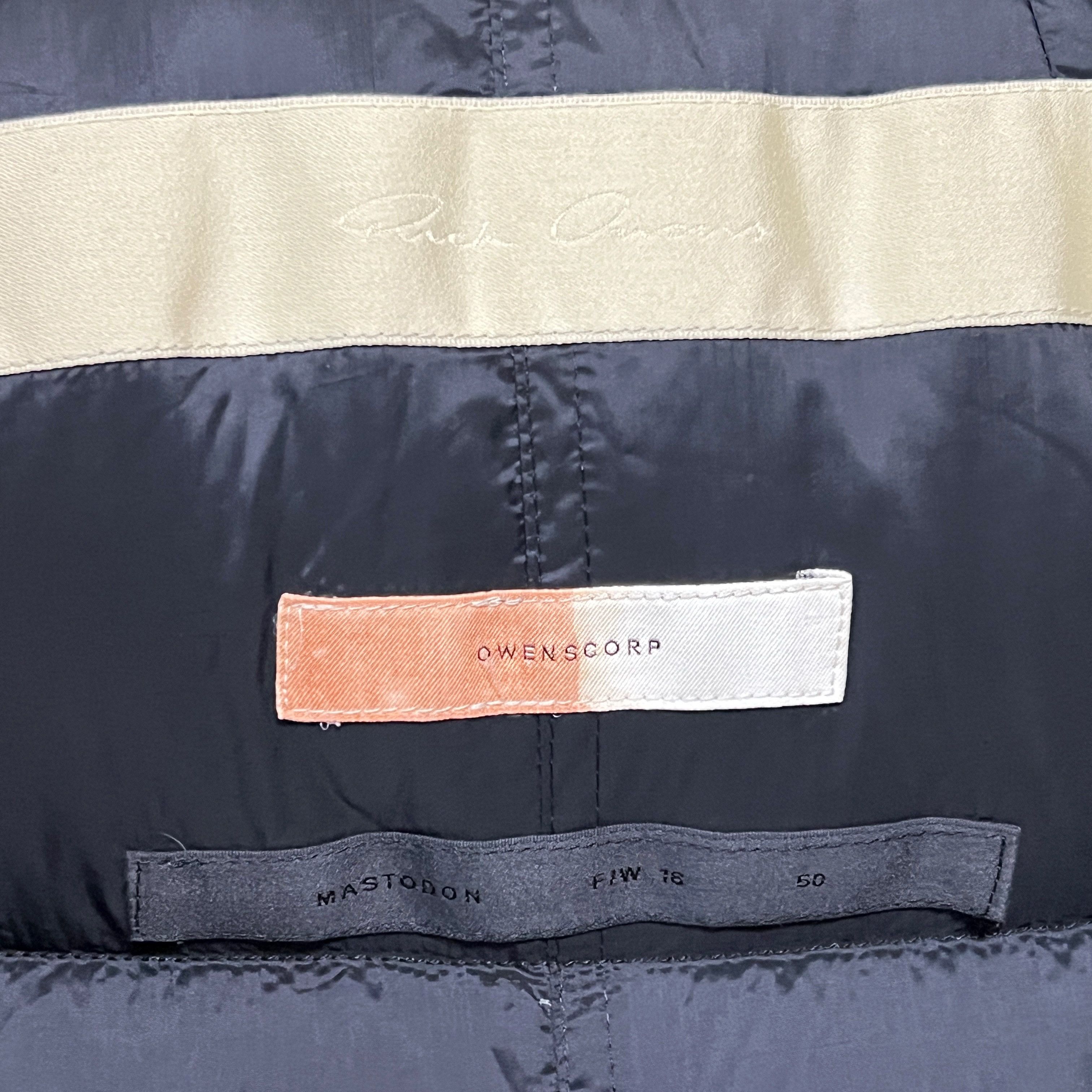 Rick Owens Rick Owens FW16 "MASTODON" Hooded Nylon Down Puffer Vest Size US M / EU 48-50 / 2 - 10 Thumbnail