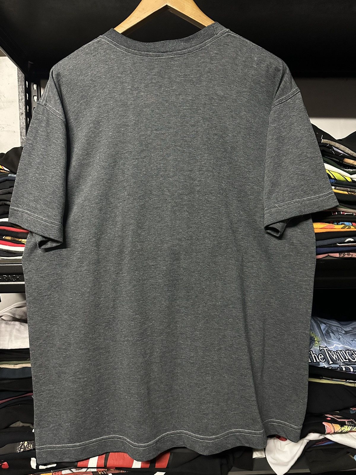 Stussy × Vintage Vintage Stussy Embroidered Logo Faded Oversize Tee Size US XL / EU 56 / 4 - 8 Thumbnail