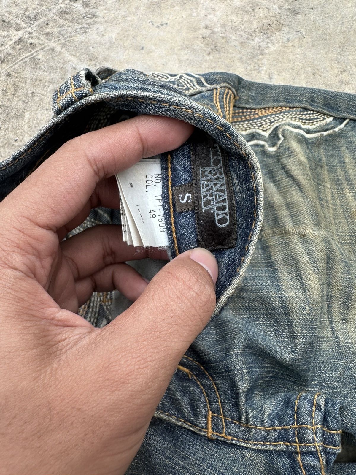 Tornado Mart 2000s Tornado Mart Tribal Flare Jeans Size US 32 / EU 48 - 6 Thumbnail