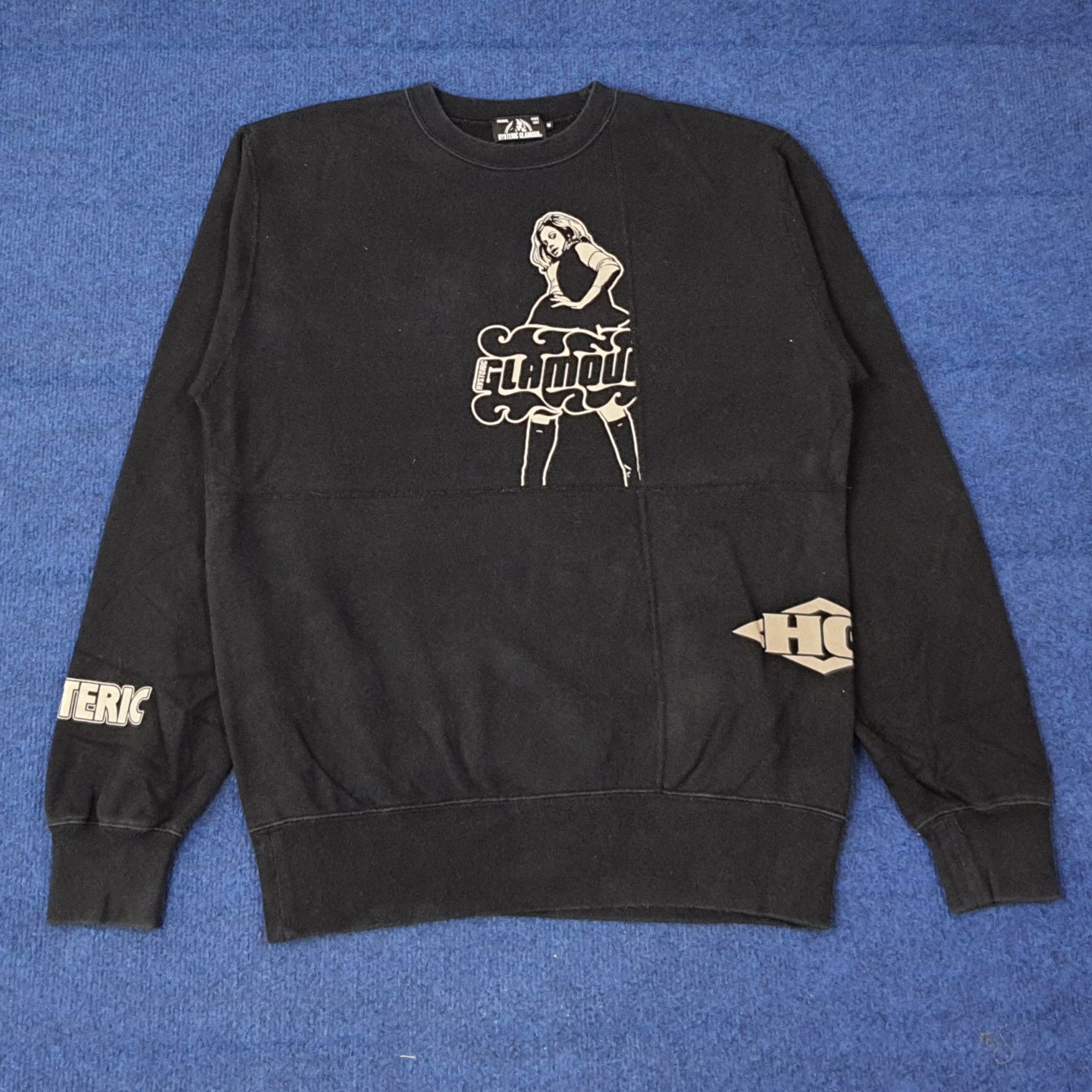 Hysteric Glamour Vintage Hysteric Glamour Japan Streetwear Sweatshirt C261N13 Size US M / EU 48-50 / 2 - 1 Thumbnail