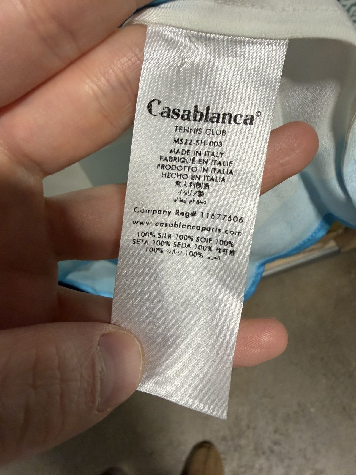 Casablanca Casablanca Silk Shirt NEW 1100$ Size US XL / EU 56 / 4 - 4 Thumbnail