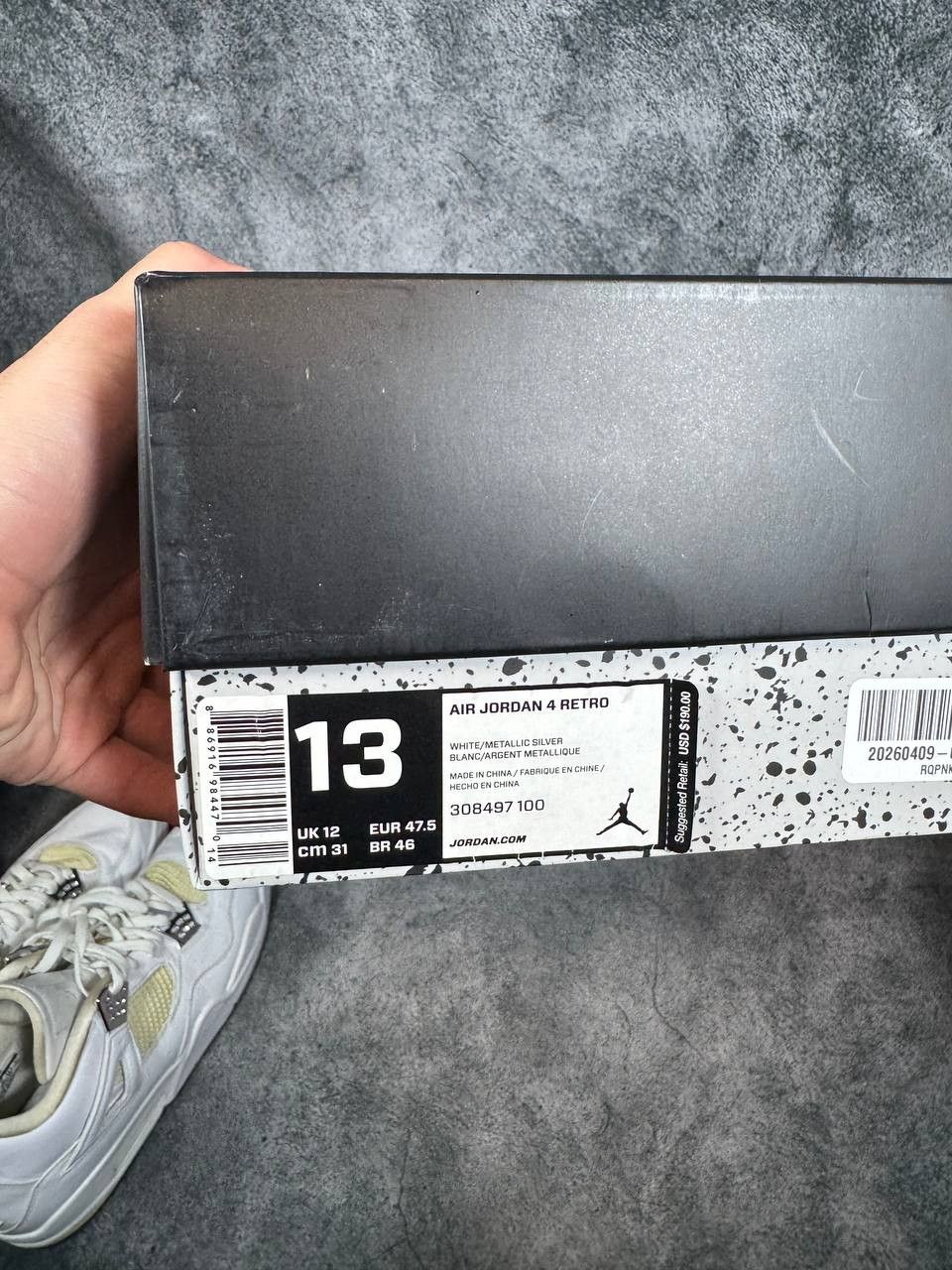 Jordan Brand Size 13 | Jordan 4 Pure Money With Box | Pre-Owned Size US 13 / EU 46 - 6 Thumbnail
