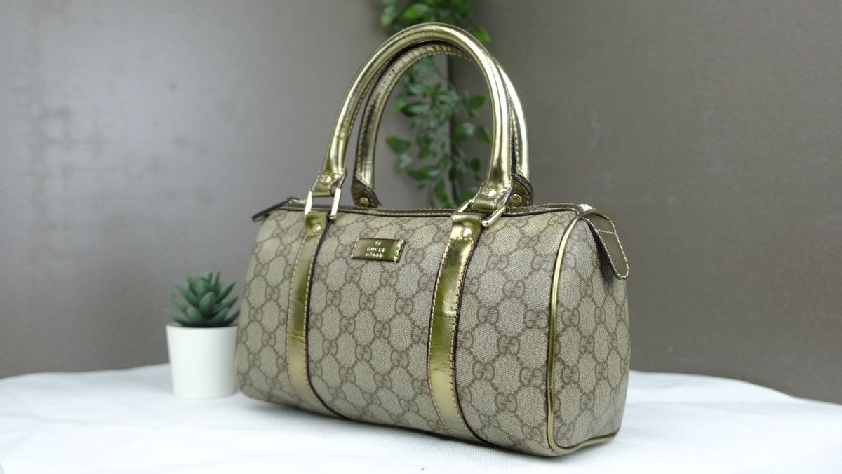 Gucci Gucci Handbag GG Supreme 193604 Brown and gold Size ONE SIZE - 2 Thumbnail