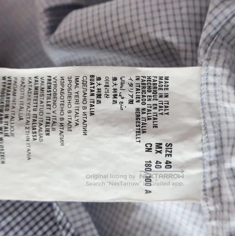Prada Prada Blue Cotton Long Sleeve Shirt for Men. Size US L / EU 52-54 / 3 - 6 Thumbnail