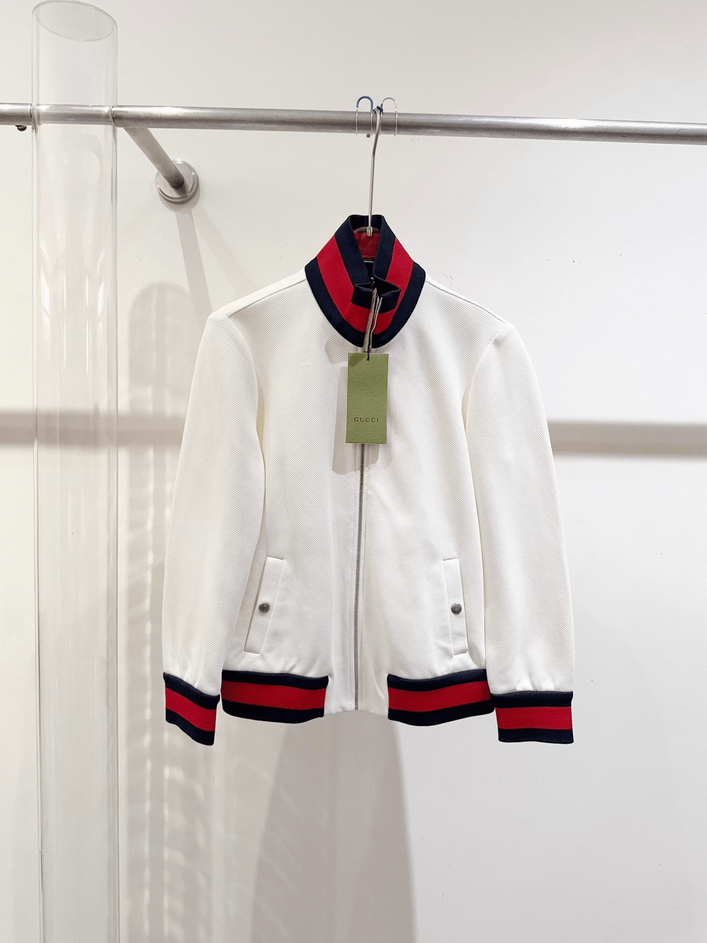 Gucci Gucci Classic Web Coat Size M / US 6-8 / IT 42-44 - 1 Thumbnail