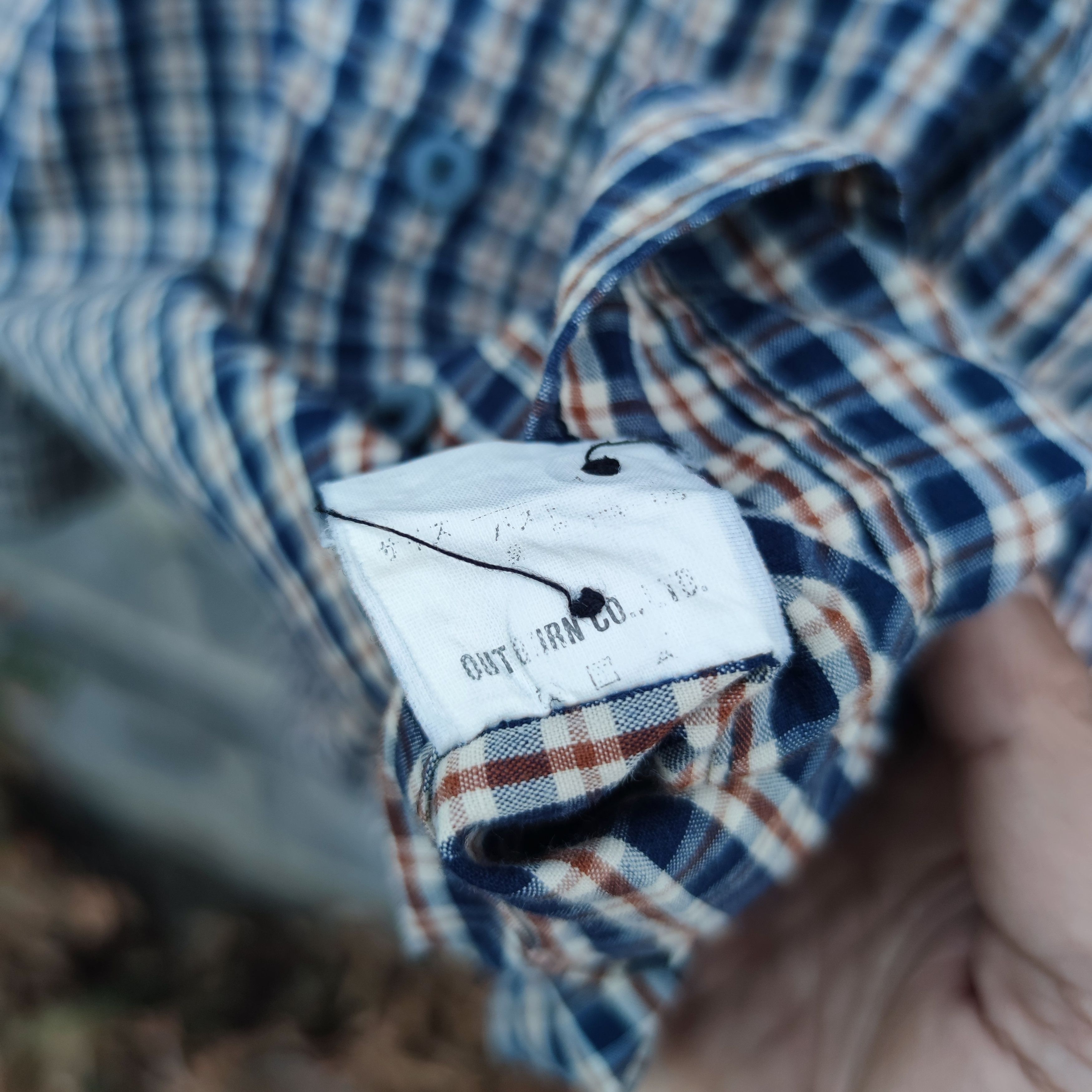 Japanese Brand × Octopus × Vintage Octopus Army Plaid Cotton Button Down Shirt Size US M / EU 48-50 / 2 - 4 Thumbnail