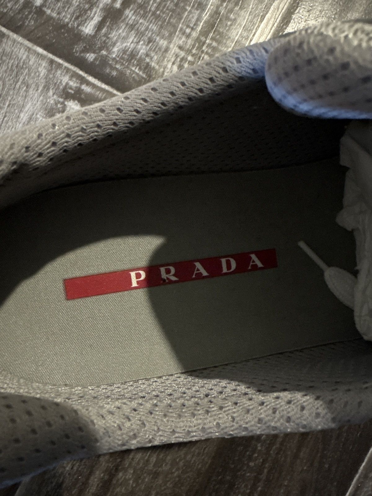 Prada Prada America's Cup Soft rubber sneakers - steel gray Size US 12 / EU 45 - 6 Thumbnail
