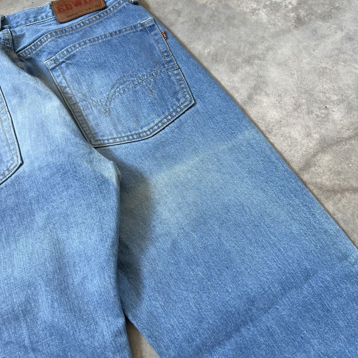 Kapital Edwin 505x Selvedge Regular Straight Fit Jeans Size US 31 - 8 Thumbnail