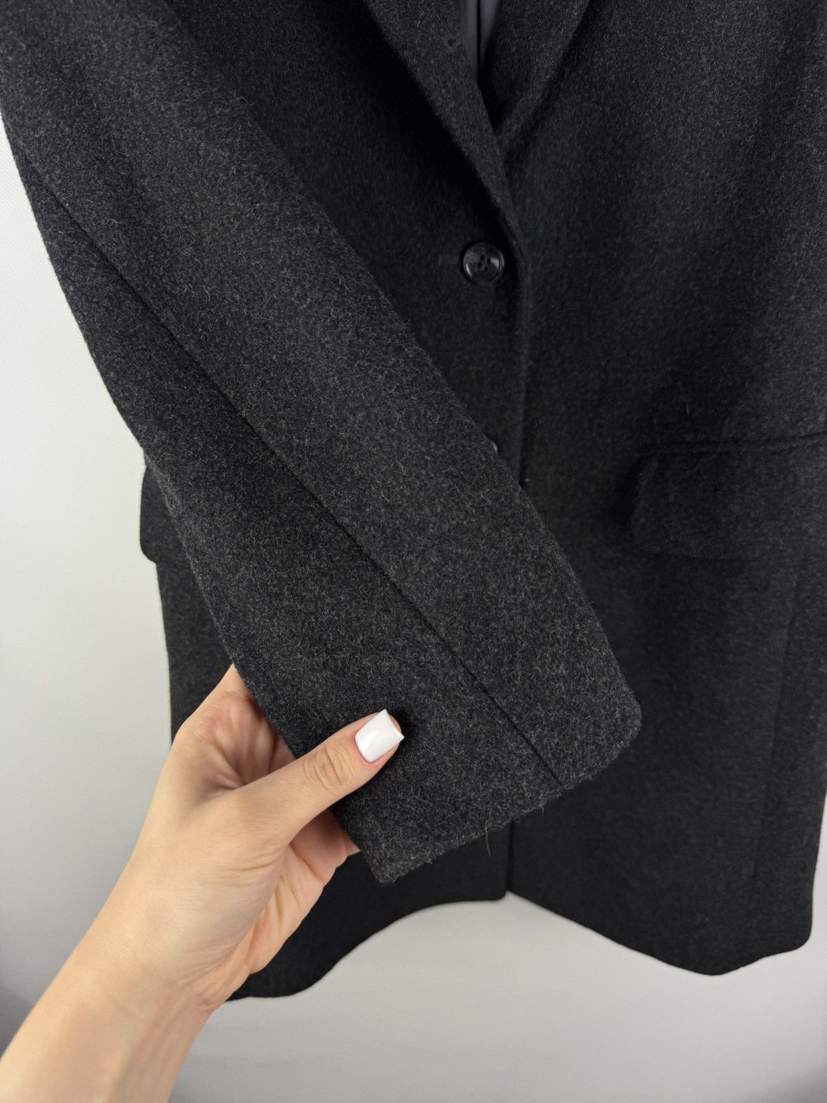 Jil Sander × Uniqlo +J Jil Sander Uniqlo Ladies Single Breasted Wool Coat Jacket Size S / US 4 / IT 40 - 11 Thumbnail