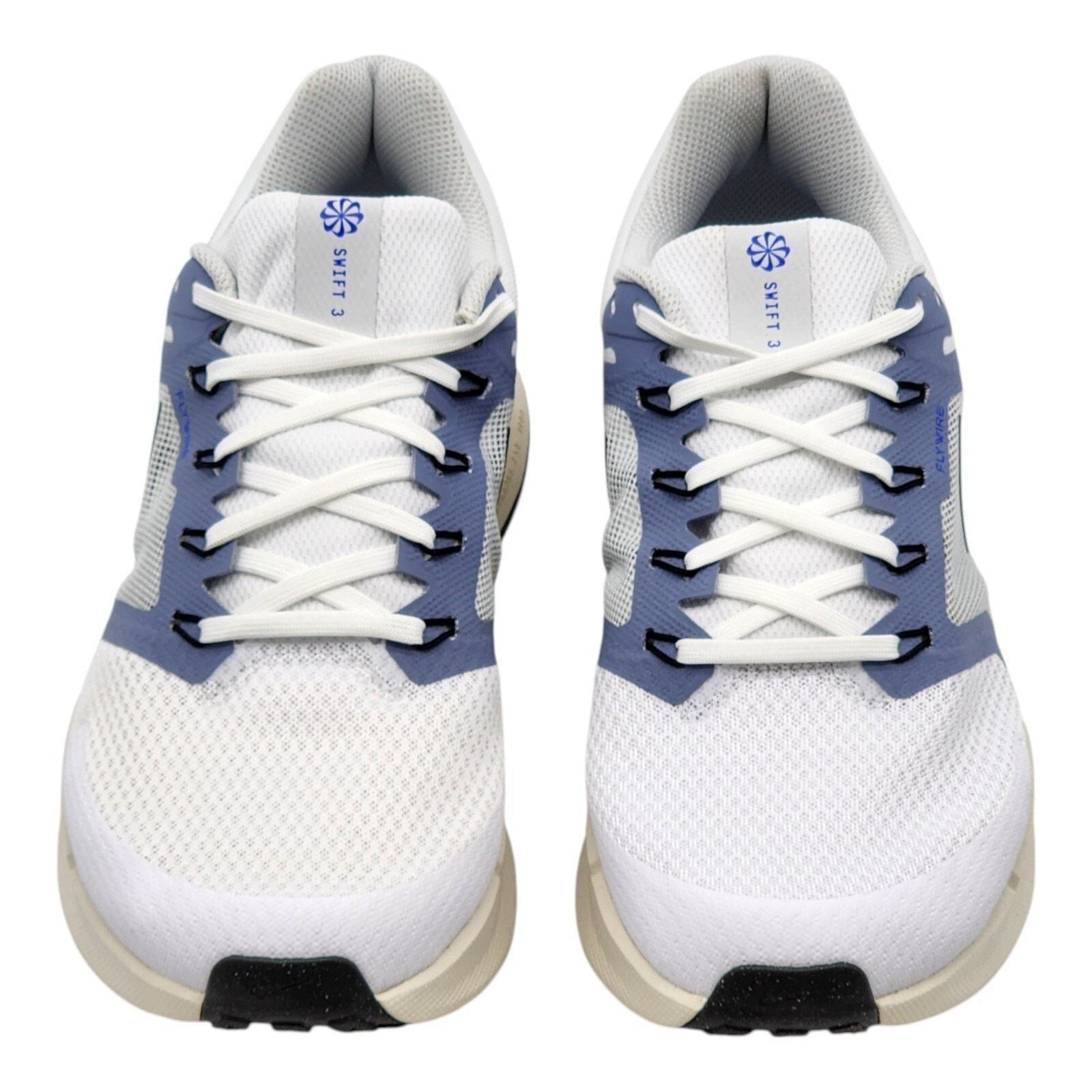 Nike Run Swift 3 White Photon Dust Black Sneakers US 9.5 EU 43 Size US 9.5 / EU 42-43 - 3 Thumbnail