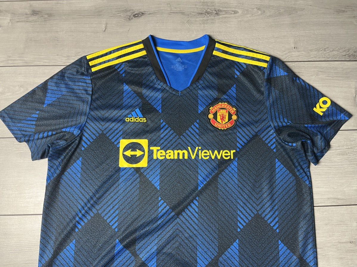 Adidas Adidas Manchester United 2021-22 Third Soccer Jersey Size US XXL / EU 58 / 5 - 3 Thumbnail