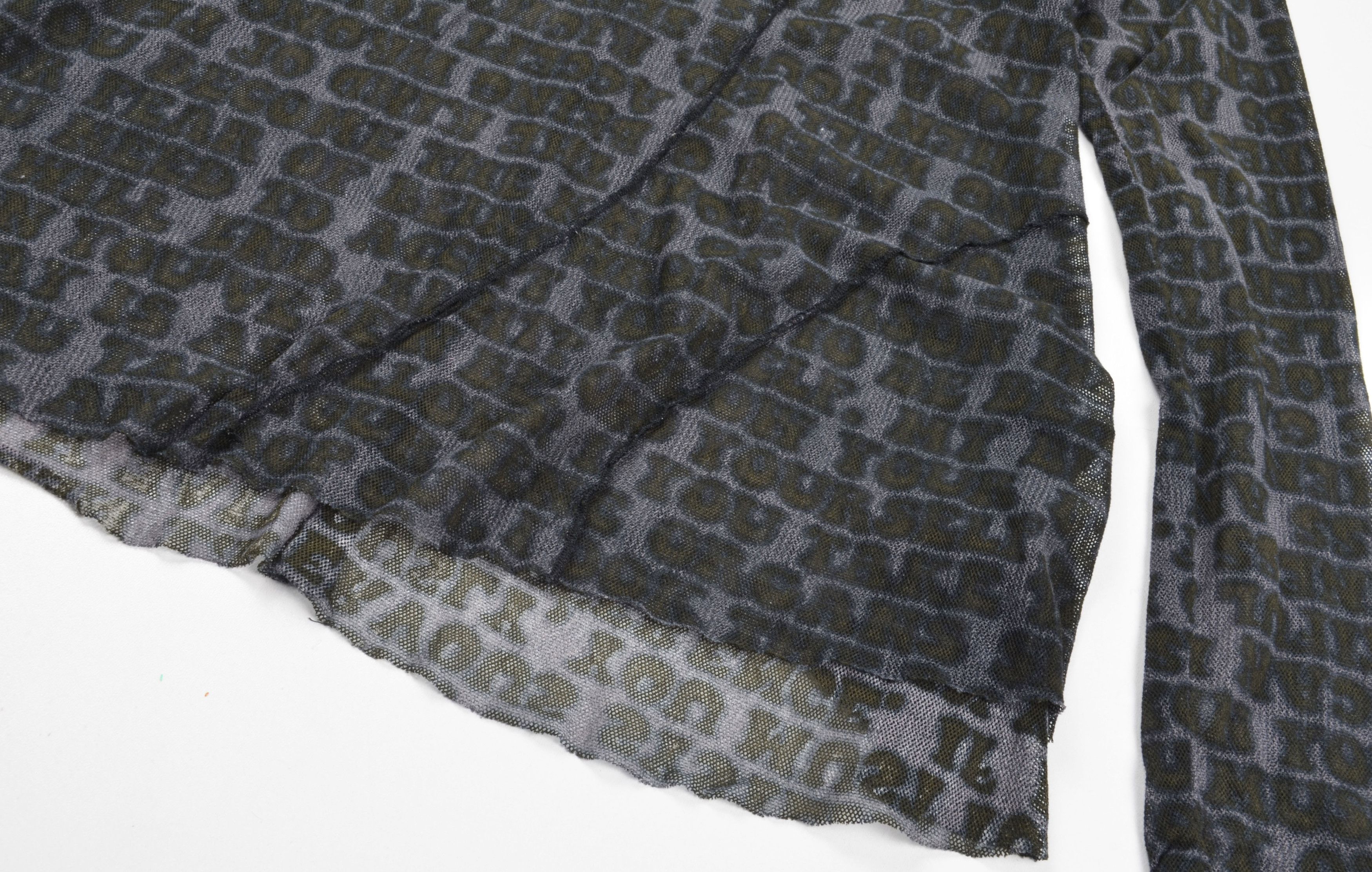 Rundholz Rundholz Mesh Sheer Long Sleeve Avant-Garde Blouse Top Size M / US 6-8 / IT 42-44 - 7 Thumbnail