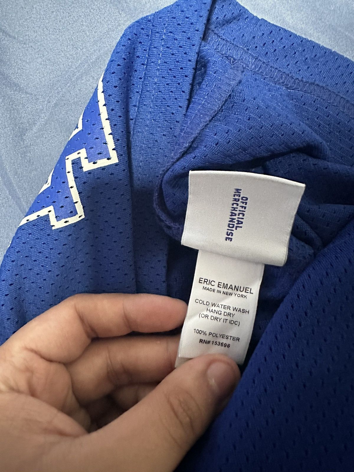 Eric Emanuel Eric Emanuel Basic Short Kentucky NCAA blue shorts medium Size US 30 / EU 46 - 4 Thumbnail
