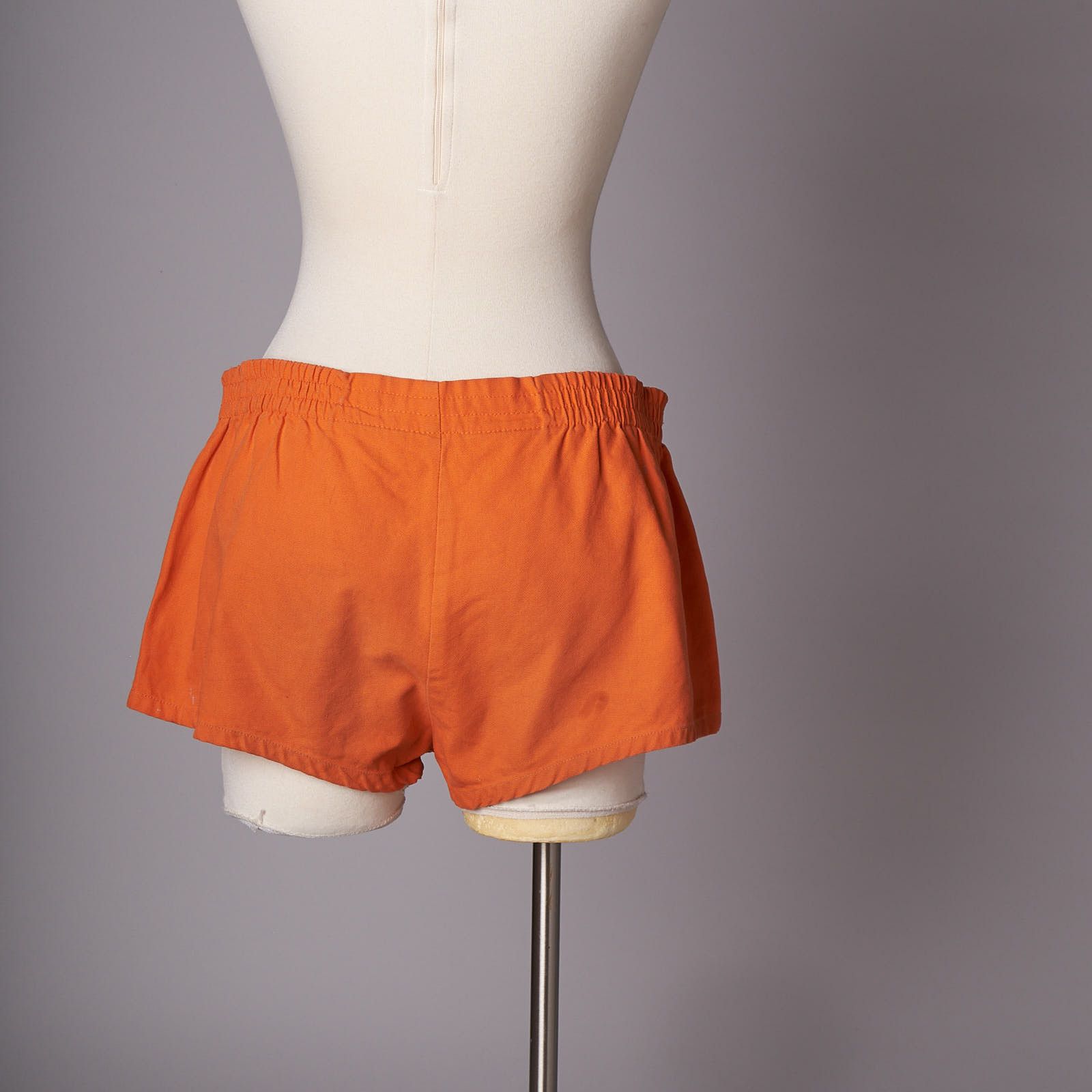 Jantzen 1970s Jantzen Orange Shorts Swim Trunks Size US 34 / EU 50 - 3 Thumbnail