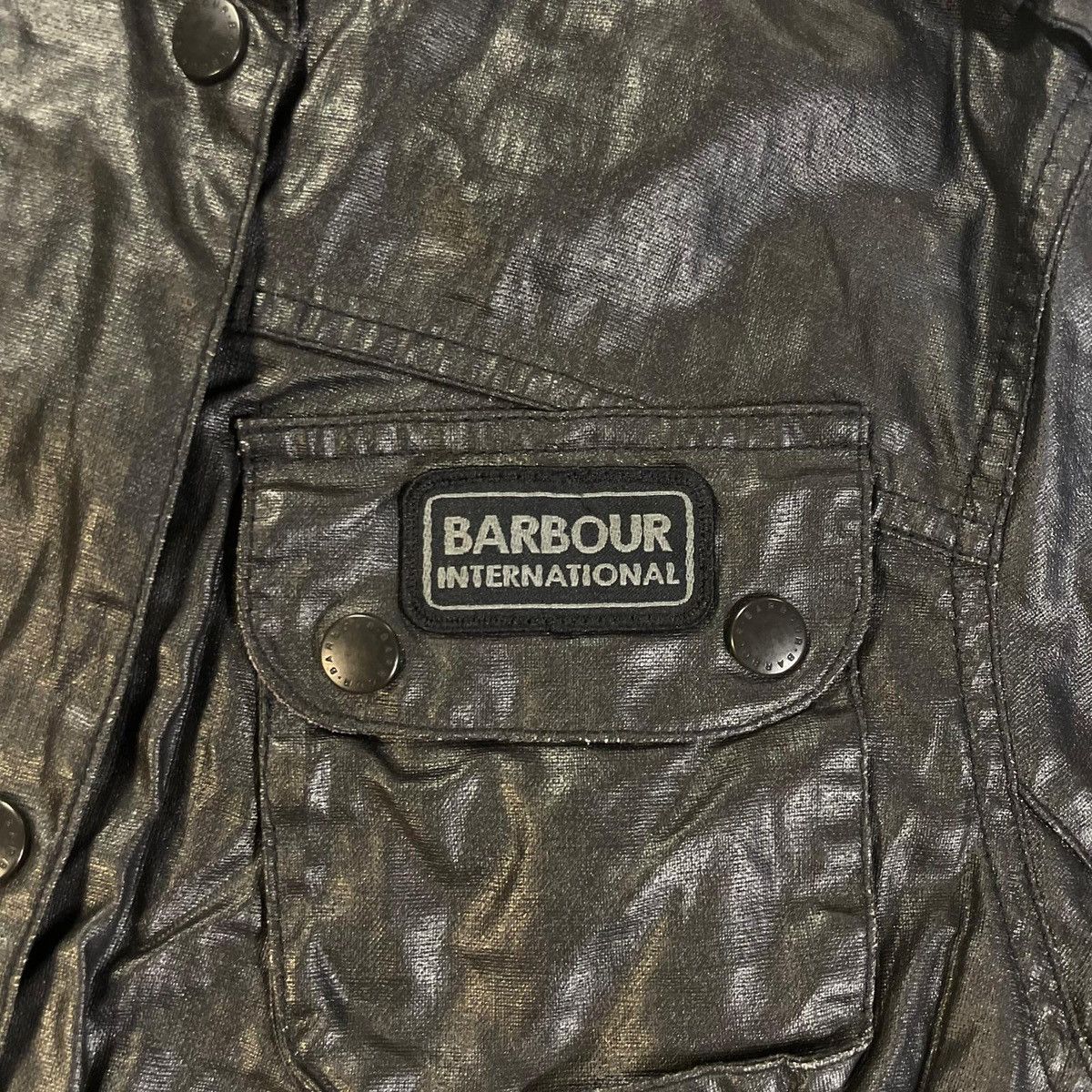 Barbour Brown Barbour International jacket waxed vintage outdoor y2k Size XL / US 12-14 / IT 48-50 - 5 Thumbnail