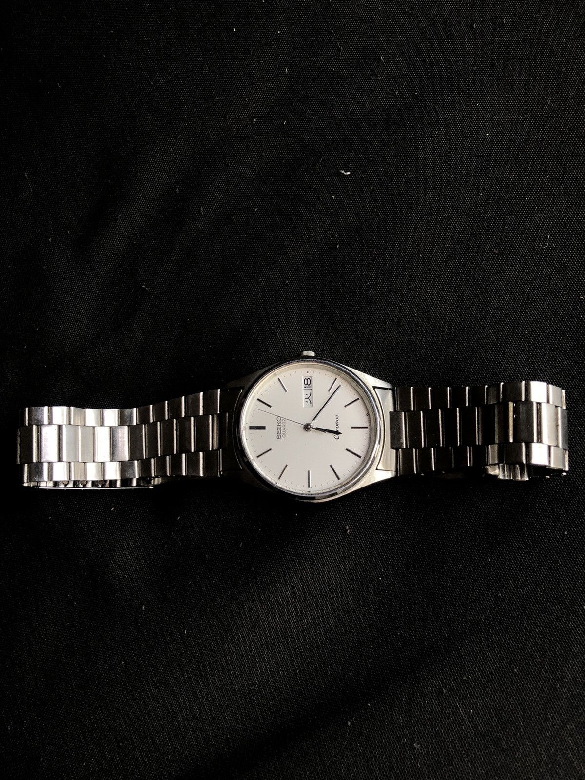Japanese Brand × Seiko × Vintage Vintage Seiko Chronos Kanji Day Quartz Japan Size ONE SIZE - 3 Thumbnail