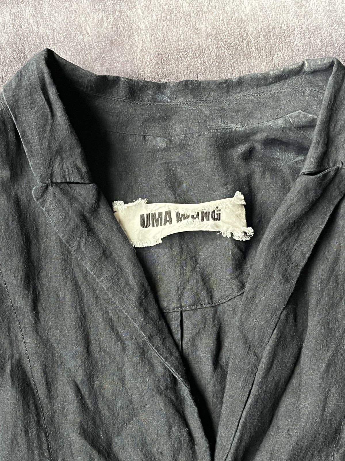 Uma Wang Uma Wang Karen Linen Jacket Size L / US 10 / IT 46 - 4 Thumbnail