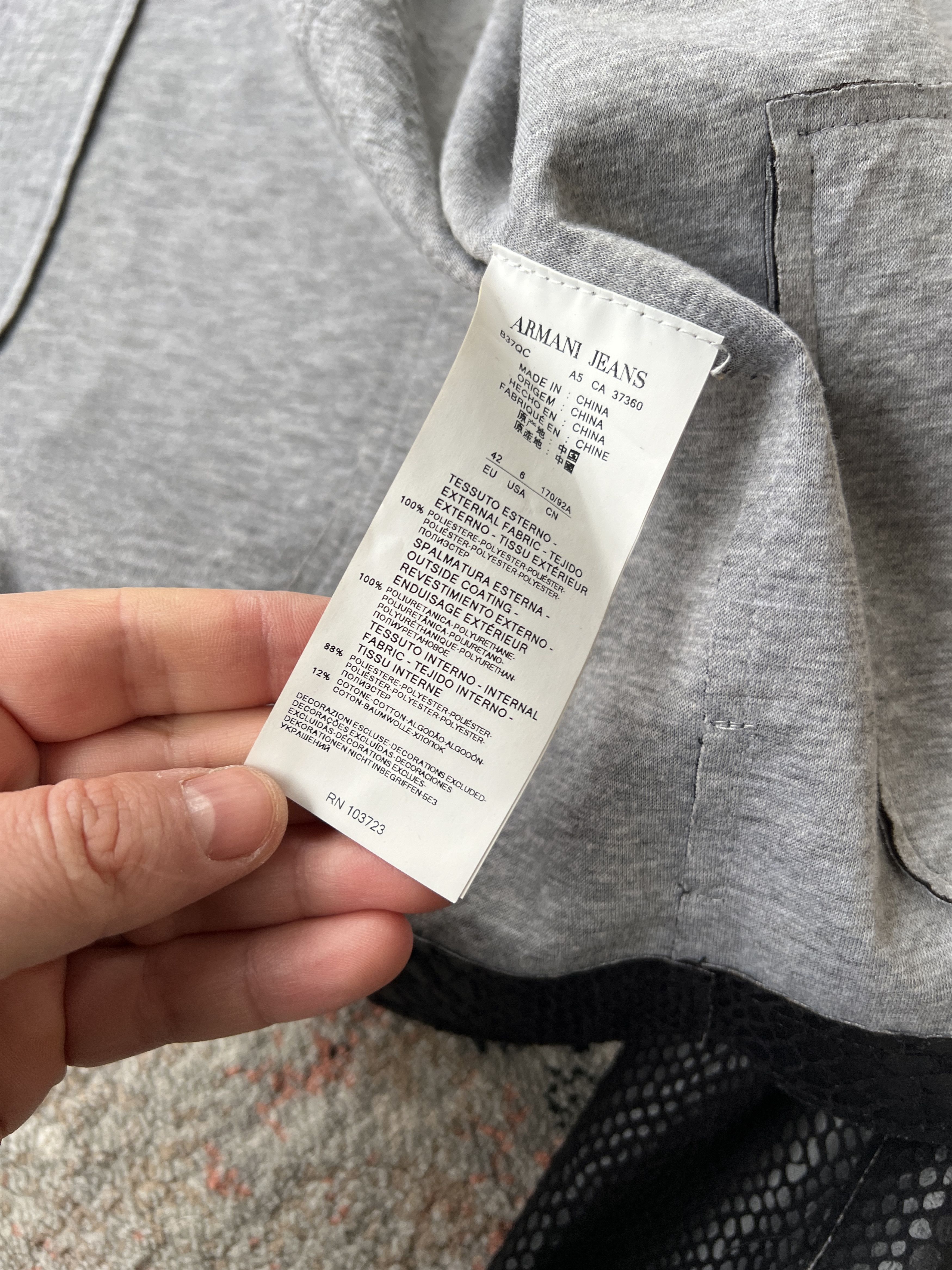 Armani Armani Jeans Jacket Size M / US 6-8 / IT 42-44 - 5 Thumbnail