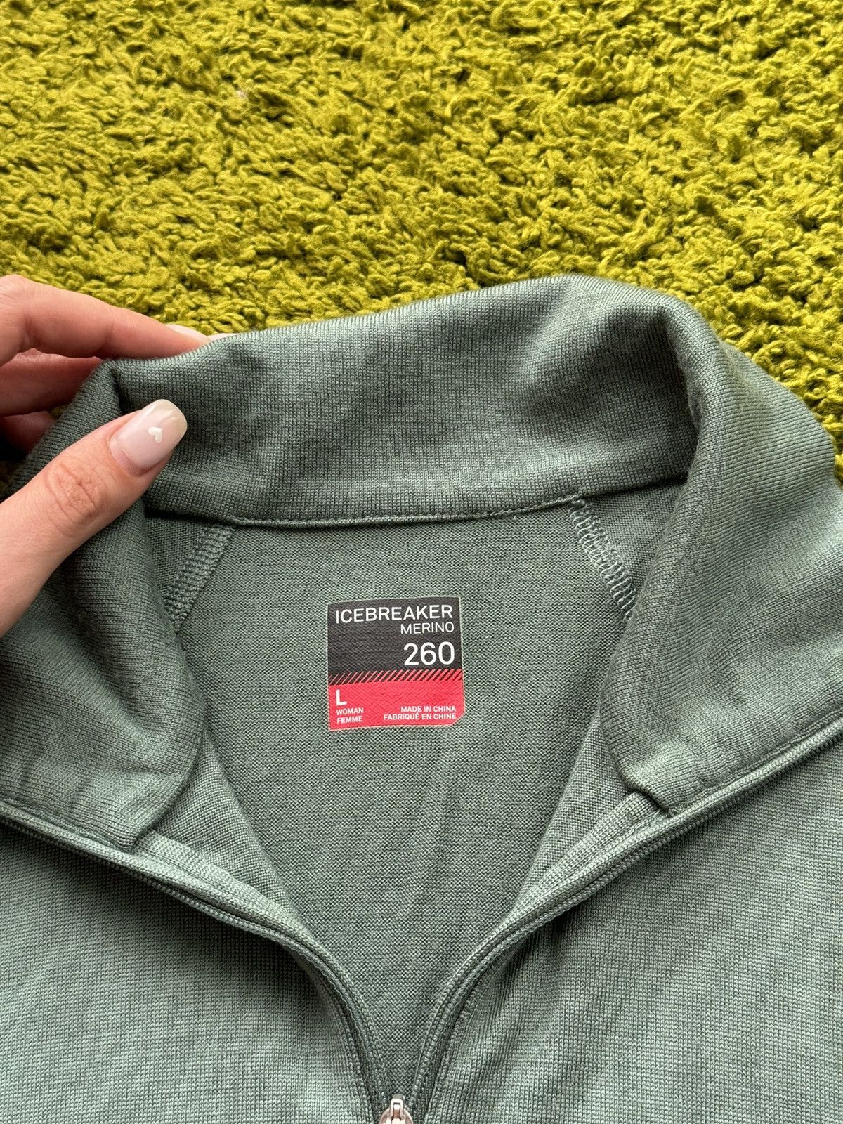 Icebreaker Icebreaker 100% merino wool thermo longsleeve Size L / US 10 / IT 46 - 3 Thumbnail