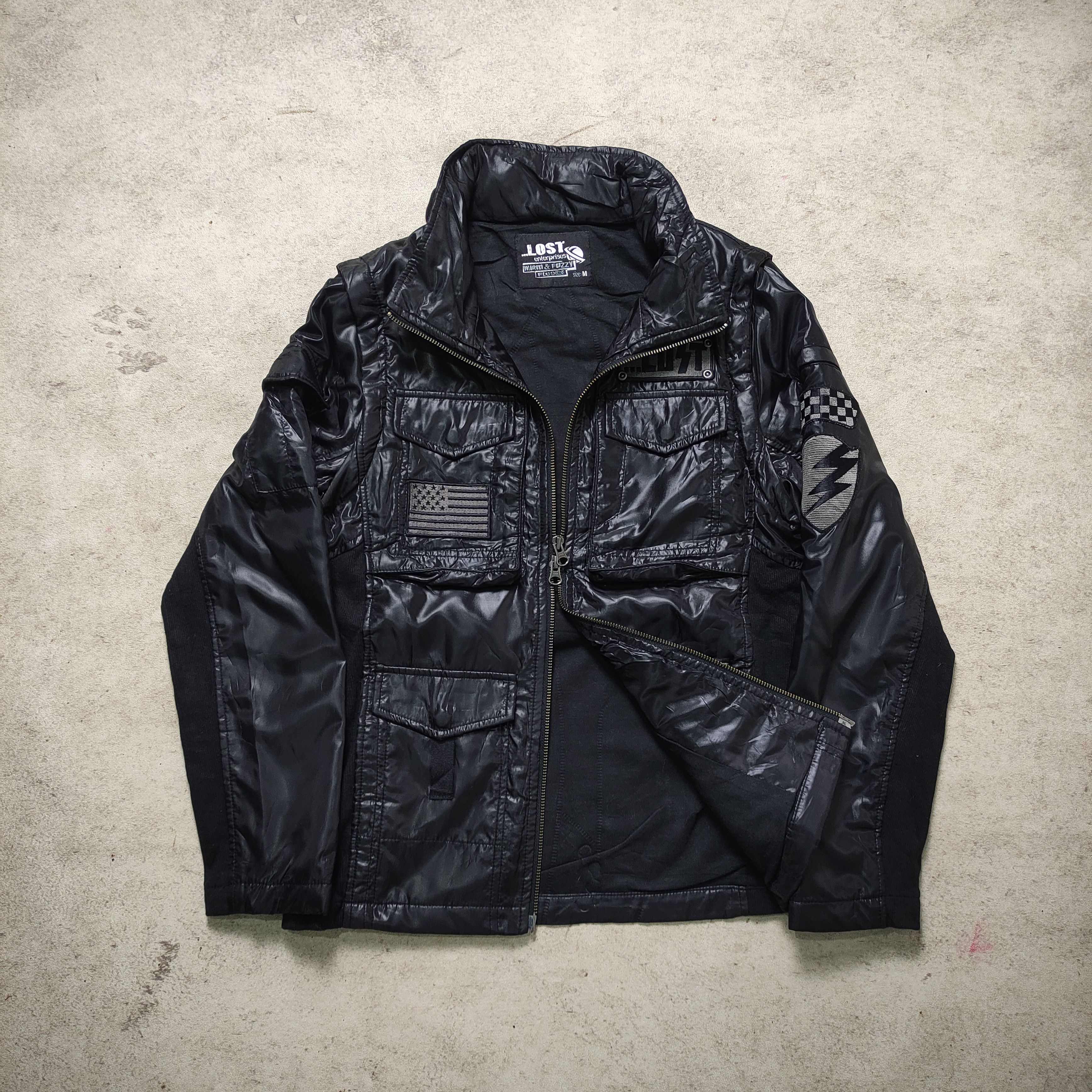 If Six Was Nine × KMRii × Le Grande Bleu (L.G.B.) Lost Enterpises Style Bono Jacket Size US M / EU 48-50 / 2 - 7 Thumbnail