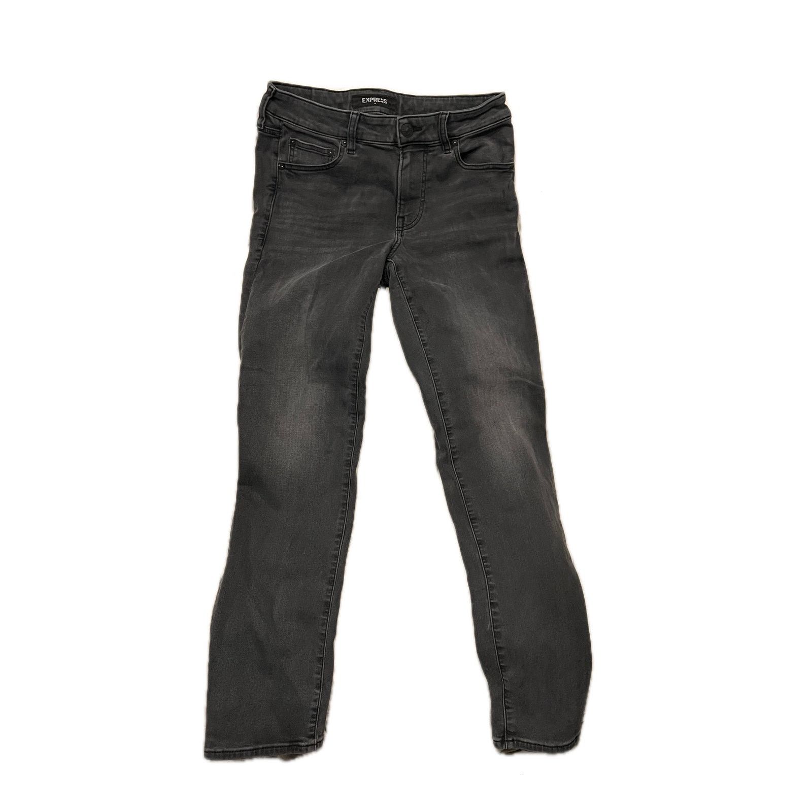 Express Express Slim Straight Black Jeans Mens 29x32 Size US 29 - 1 Thumbnail