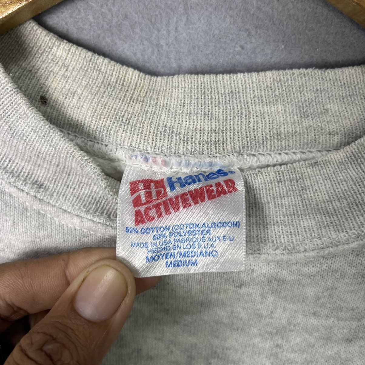 Hanes Champion Embroidered Logo Crewneck Sweatshirt – Grey (Size M Size US M / EU 48-50 / 2 - 8 Thumbnail