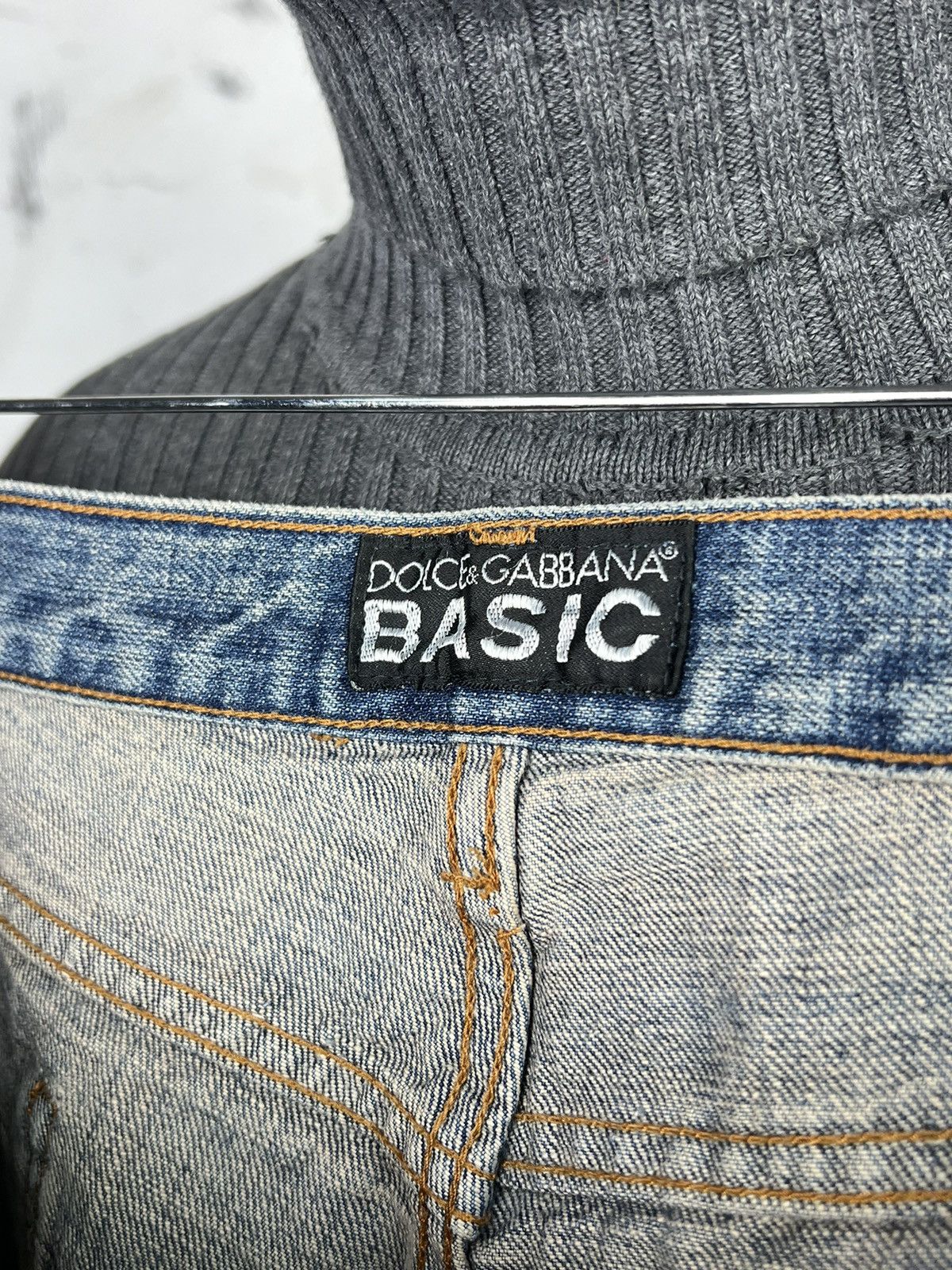 Dolce & Gabbana Vintage Dolce & Gabbana Basic Jeans Size 40 - 32 Size US 40 / EU 56 - 12 Thumbnail