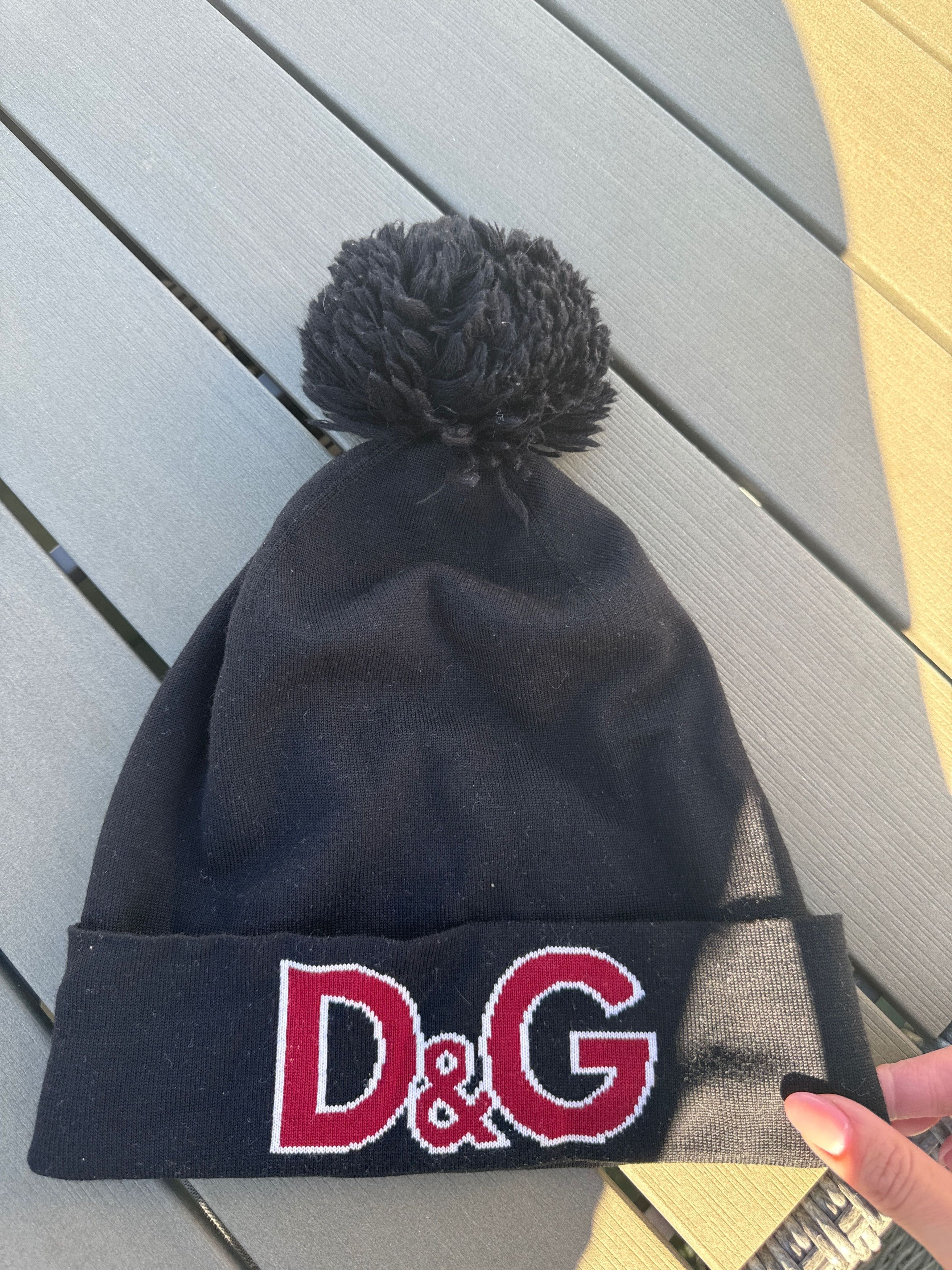 Dolce & Gabbana Dolce Love Gabbana Wool Hat Size ONE SIZE - 1 Thumbnail
