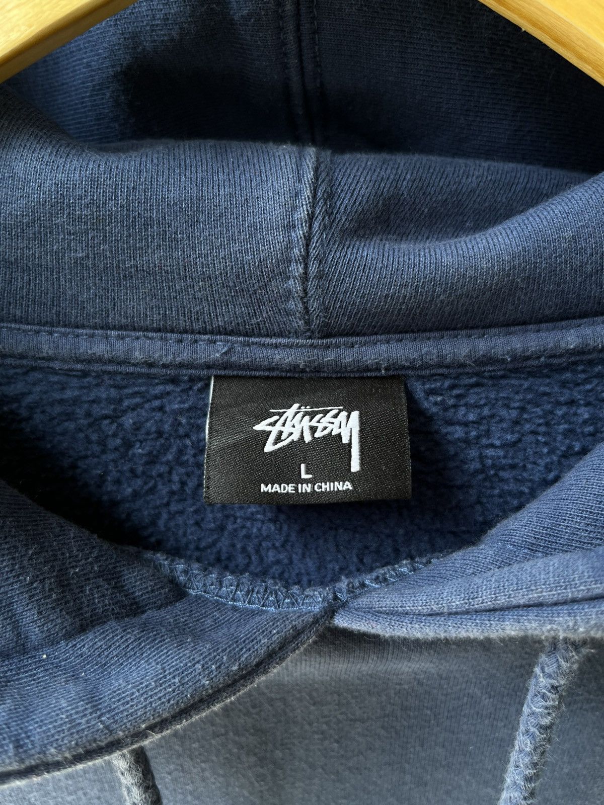 Stussy Stussy hoodie embroidery logo Size US L / EU 52-54 / 3 - 6 Thumbnail