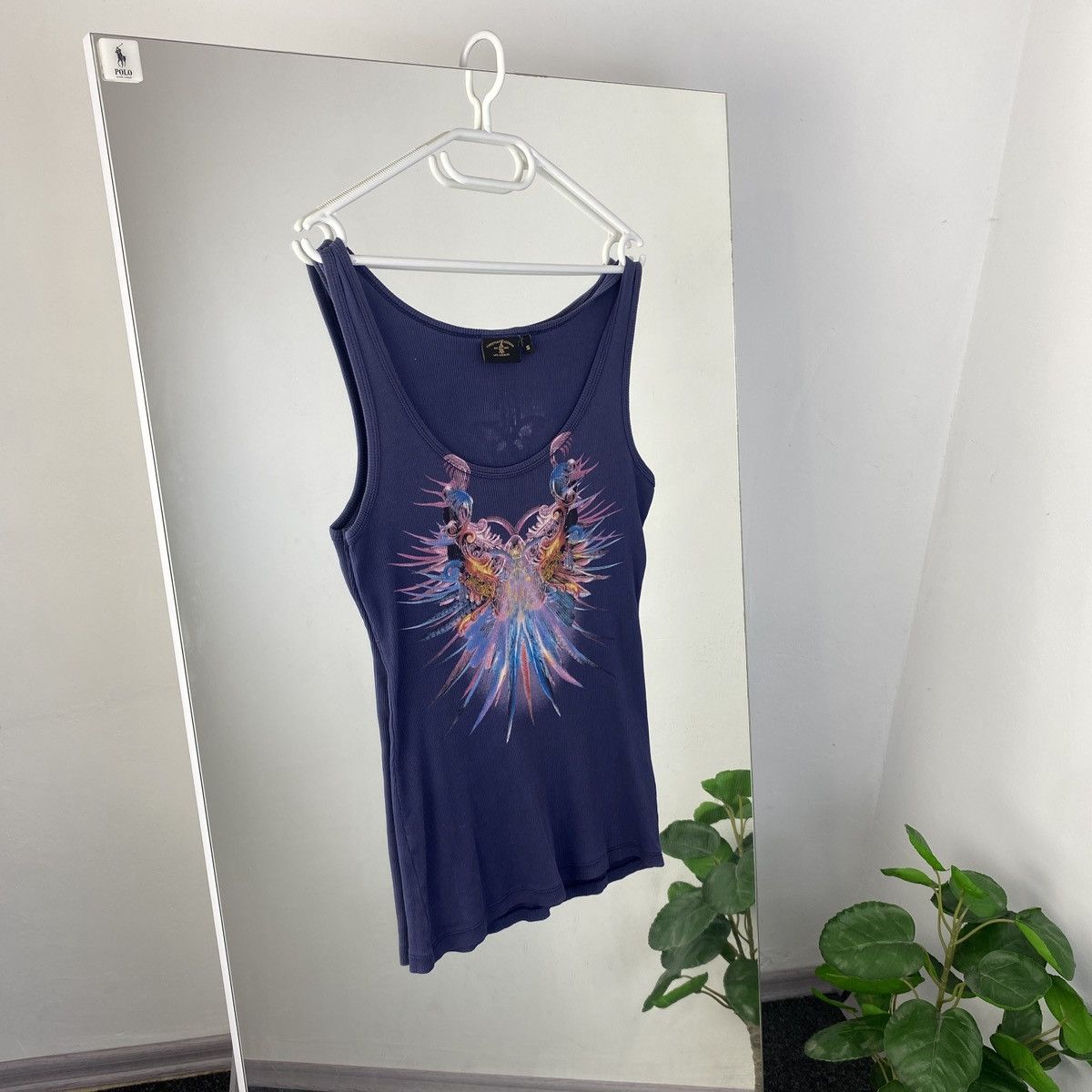 Christian Audigier × Ed Hardy × Vintage CHRISTIAN AUDIGIER VINTAGE TANK TOP DOUBLE SIDE Size S / US 4 / IT 40 - 1 Thumbnail