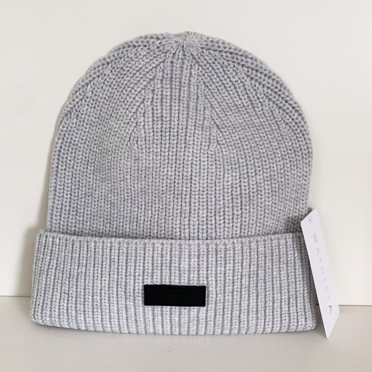 Athleta Athleta wool cotton thick knit beanie Size ONE SIZE - 16 Thumbnail