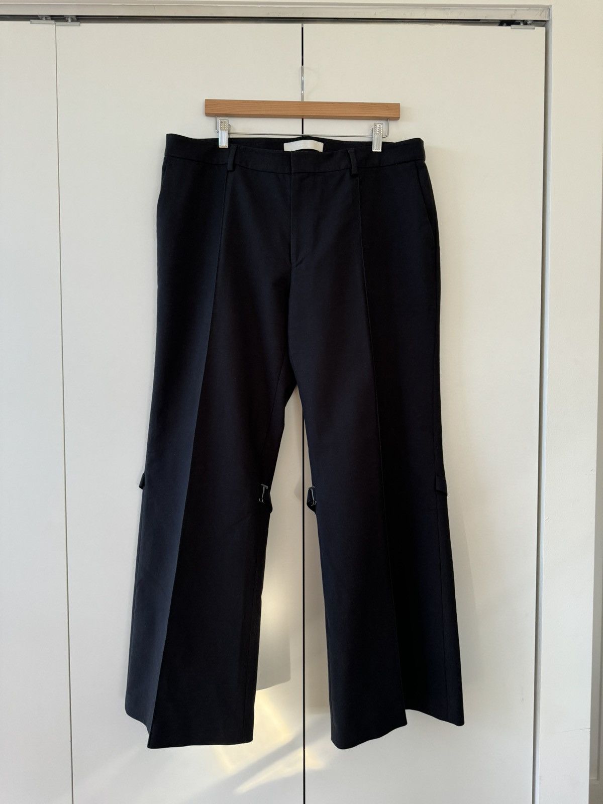 image of Dion Lee Unisex Cinch Leg Trouser Xxl in Black, Men's (Size 38)