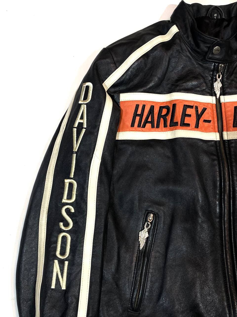 Harley Davidson Harley Davidson Motorcycle Biker Leather Jacket Racing Size US S / EU 44-46 / 1 - 7 Thumbnail