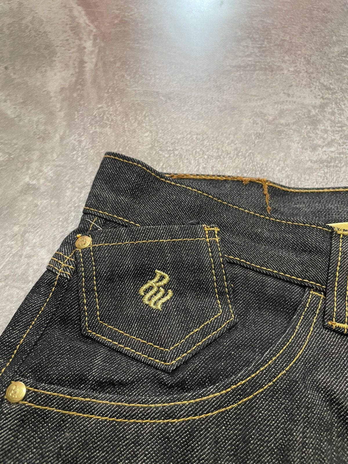 Rocawear × Vintage Vintage Rocawear Rap Jeans Shorts Size US 38 / EU 54 - 10 Thumbnail