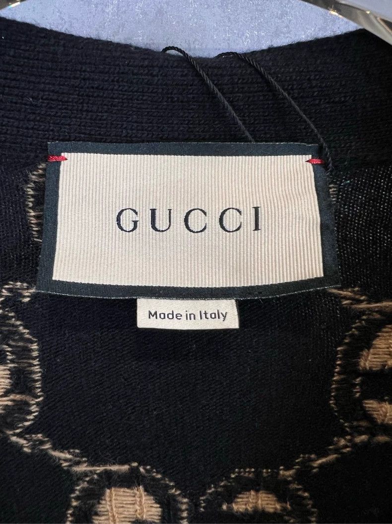 Gucci Gucci New old flower full LOGO sweater cardigan 2503-Nextar Size US XL / EU 56 / 4 - 4 Thumbnail