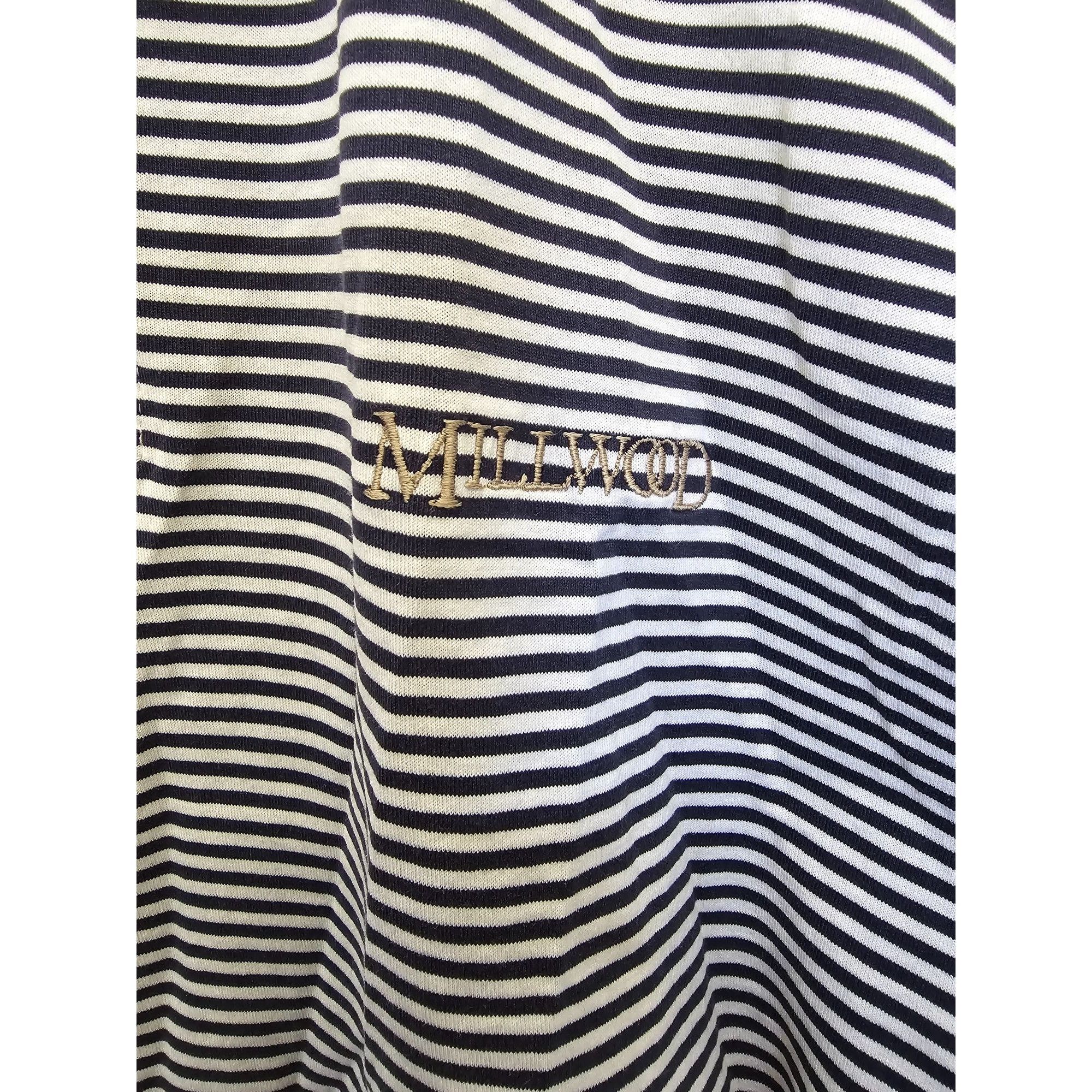 Other Cutter & Buck Men's XL Polo Shirt Navy & White Striped 100% Size US XL / EU 56 / 4 - 4 Thumbnail