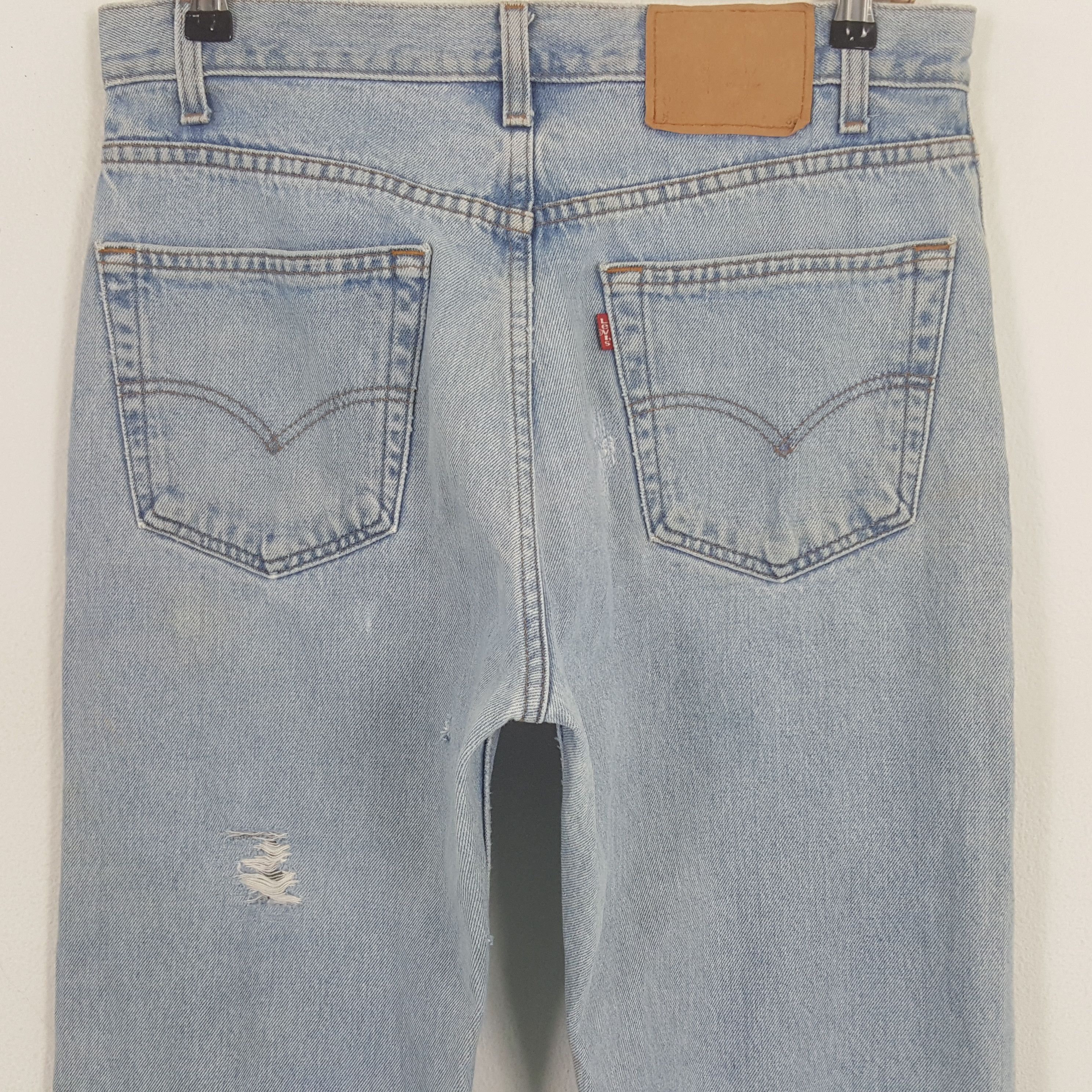 Levi's × Vintage Vintage Levi's Distressed Style Denim Jeans Size US 32 / EU 48 - 5 Thumbnail