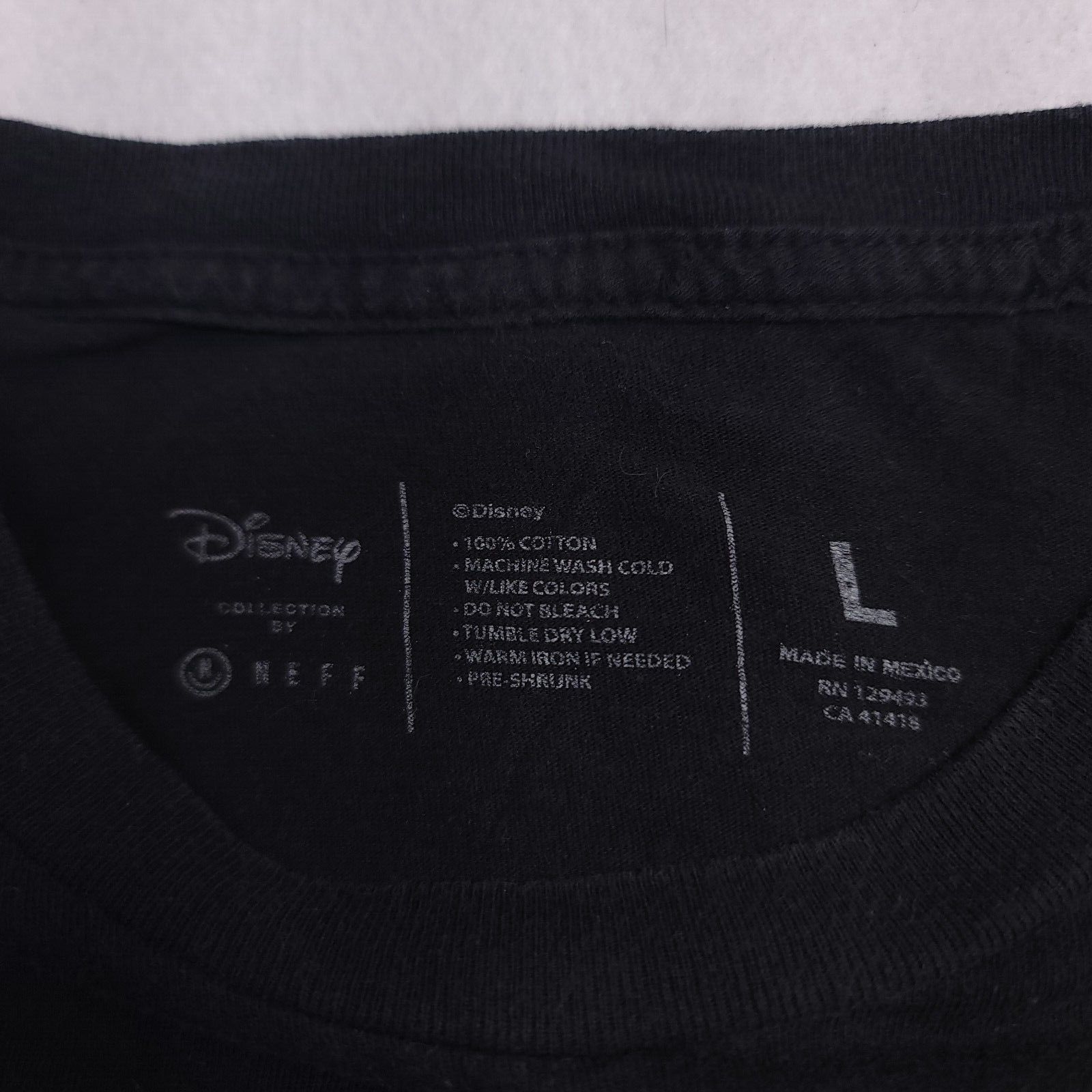 Disney Disney Mickey Mouse Pullover Graphic Shirt Mens Size L Black Size US L / EU 52-54 / 3 - 3 Thumbnail