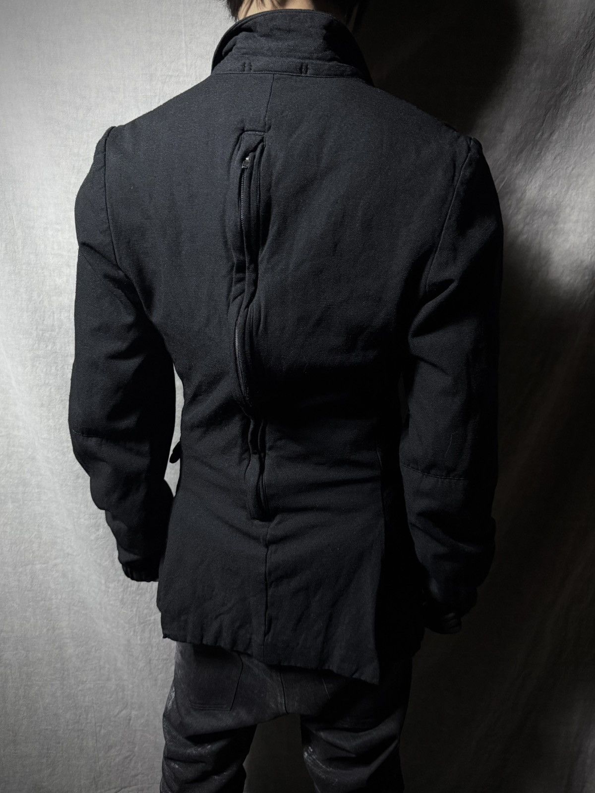 Comme des Garcons Homme Plus Comme des Garçons Homme Plus 05AW Back-Zip Blazer Size US M / EU 48-50 / 2 - 1 Thumbnail