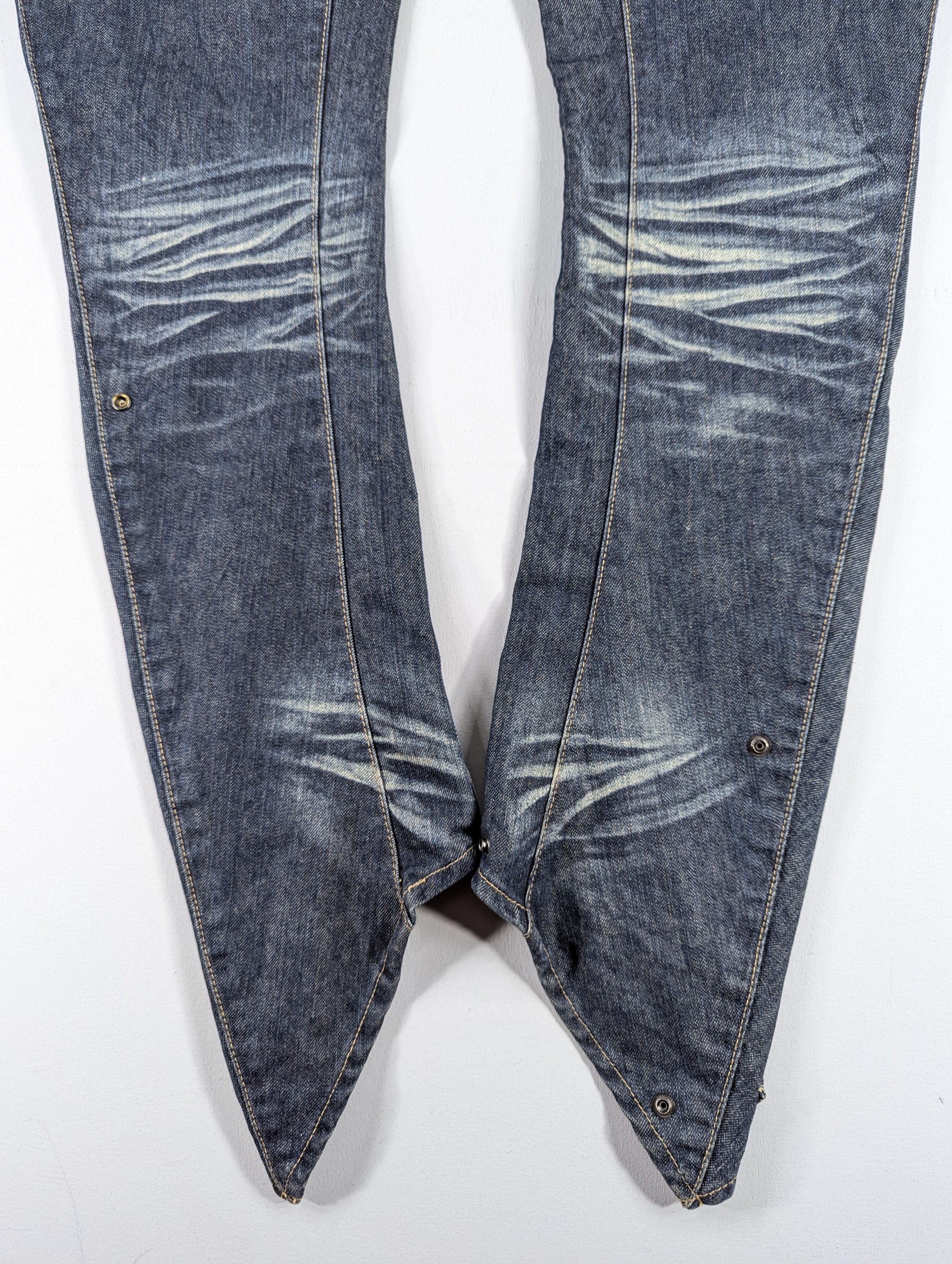 PPFM ❗RARE❗PPFM Destruct Product J Cut Jeans Size US 30 / EU 46 - 15 Thumbnail
