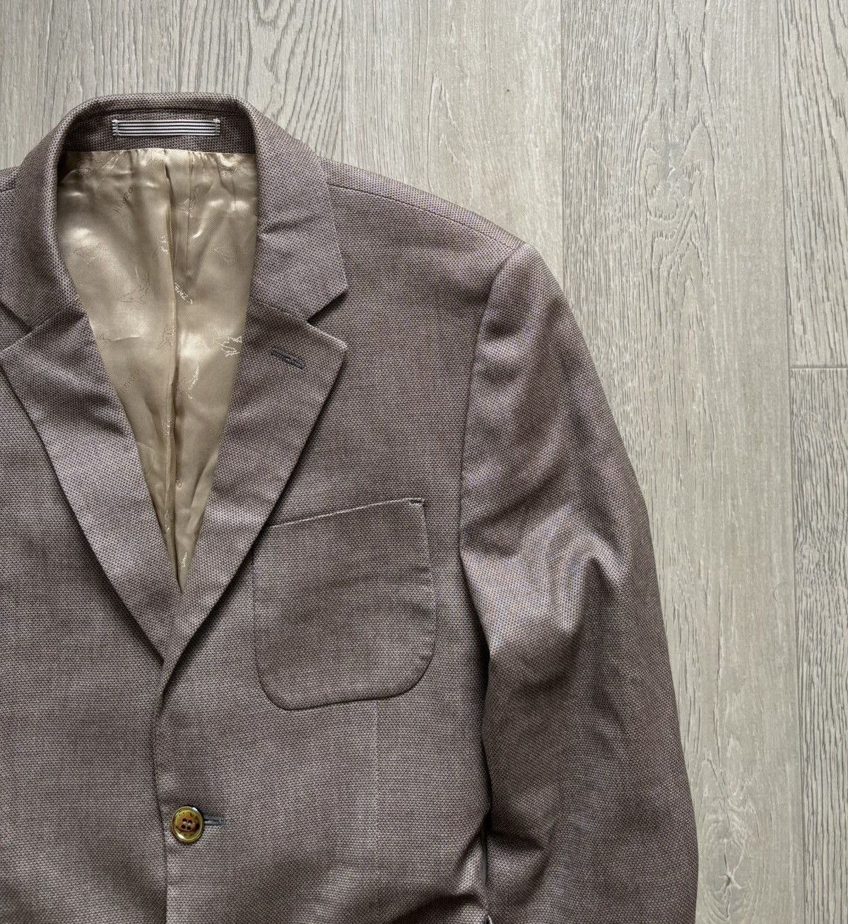Designer × Kenzo × Vintage Kenzo Blazer Slim Plus Size 46S - 6 Thumbnail
