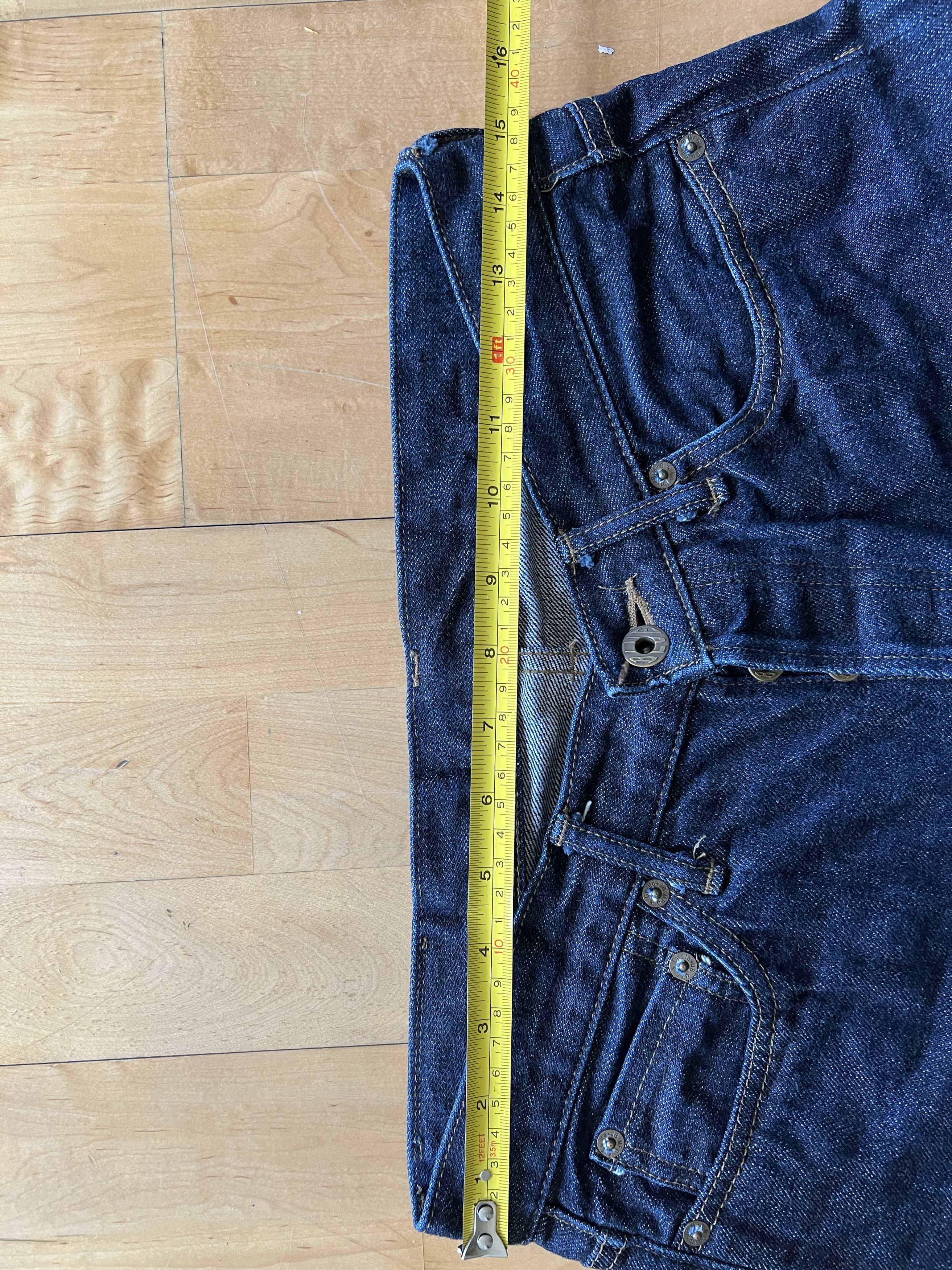 Japan Blue Japan Blue High Tapered Selvedge Denim JB0606 Size US 30 / EU 46 - 3 Thumbnail