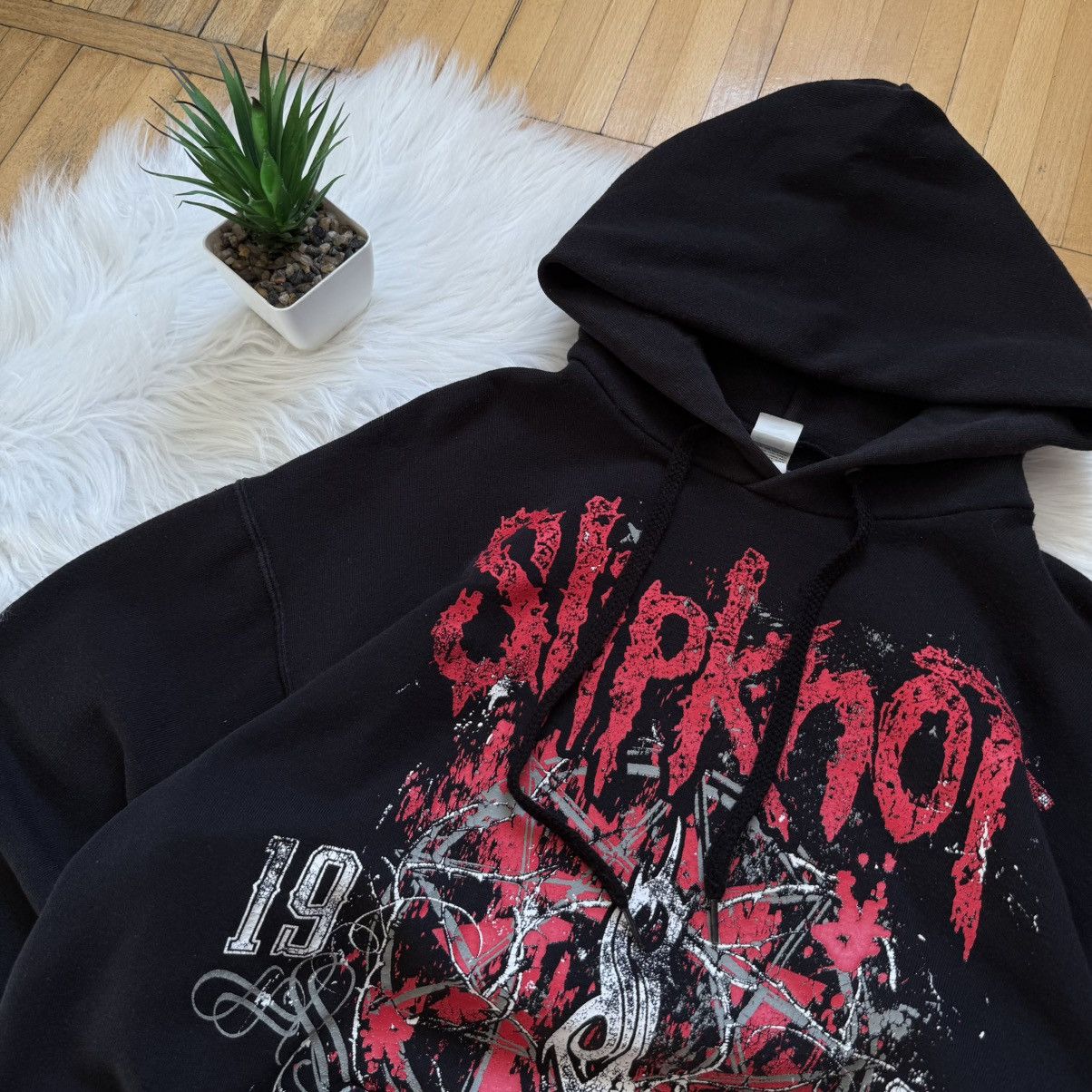 Slipknot 📌 Crazy Slipknot 2014 Rock Tour Hoodie Vintage Size L Size US L / EU 52-54 / 3 - 2 Thumbnail