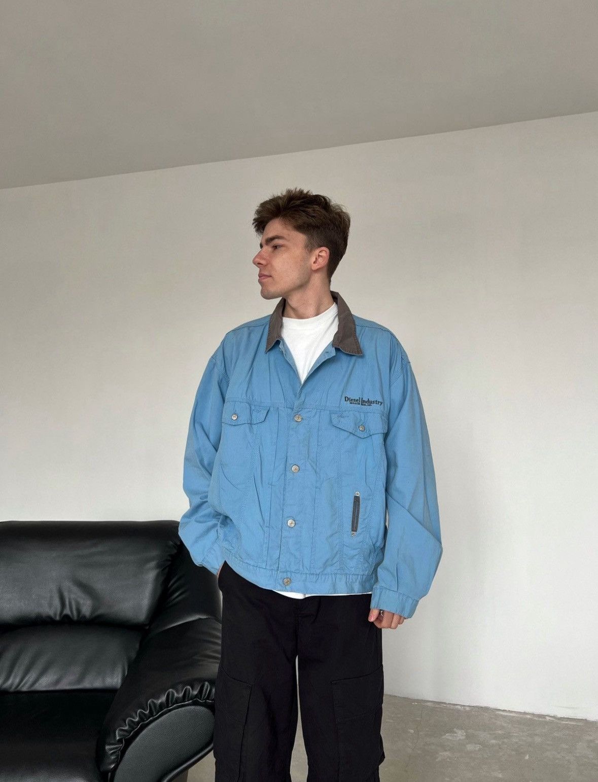 Diesel Vintage Diesel Denim Jacket Size US XL / EU 56 / 4 - 2 Thumbnail