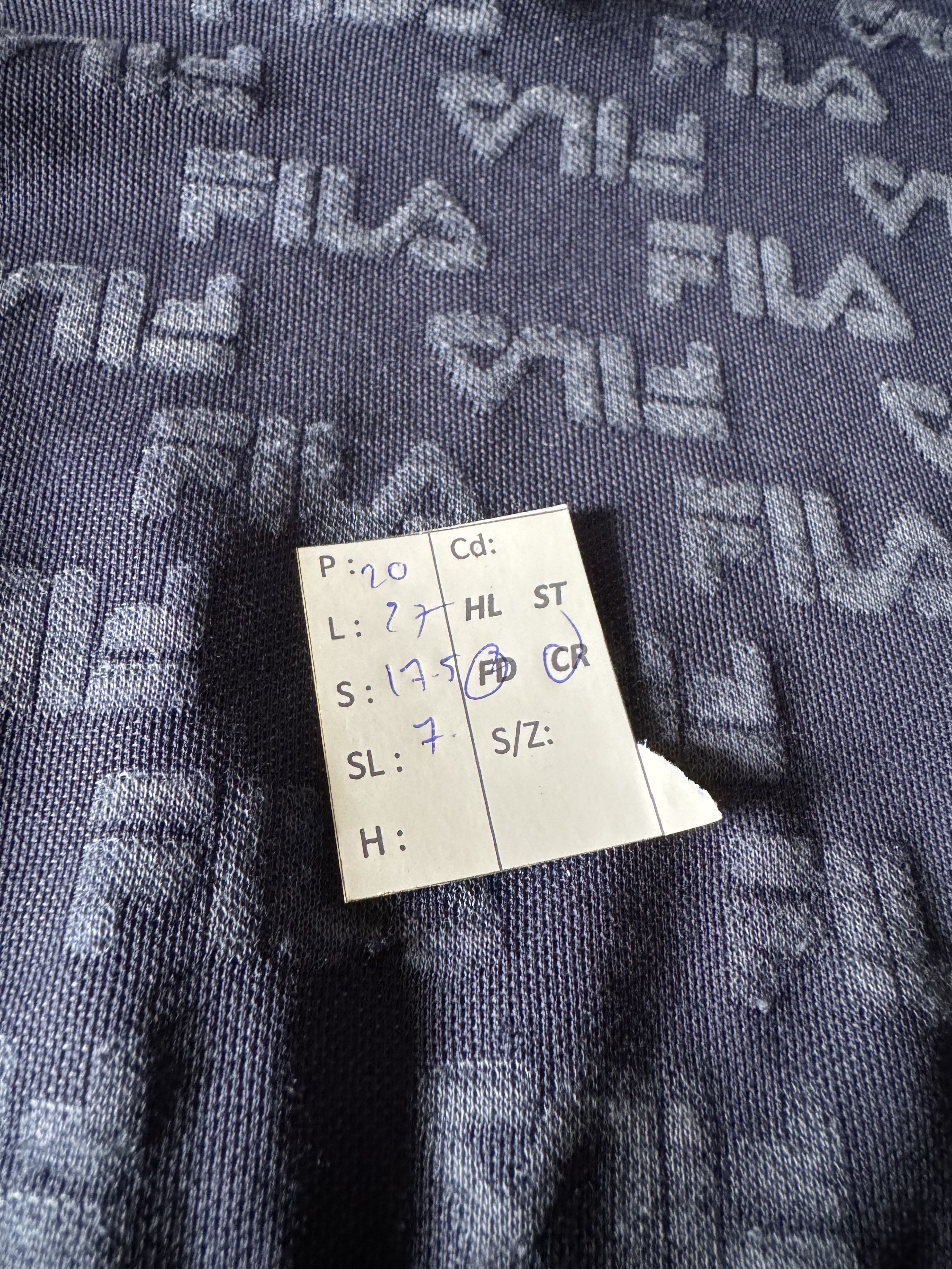 Fila THRASH FADED VINTAGE FILA MONOGRAM TEE Y2K Size US M / EU 48-50 / 2 - 19 Thumbnail