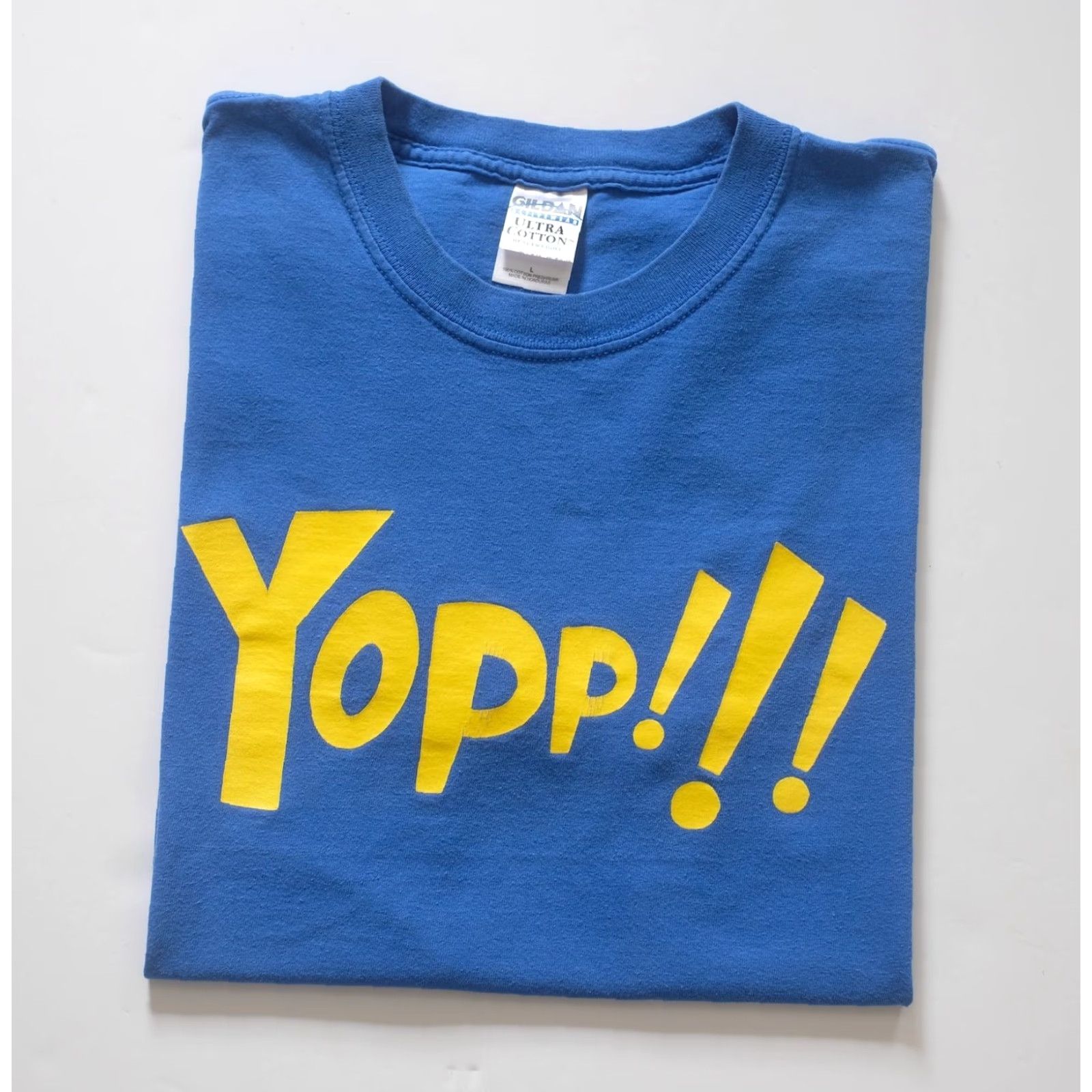 Gildan VINTAGE Gildan Ultra Cotton DR SEUSS YOPP BOOK A PERSON NO MATTER HOW SMALL BLUE T SHIRT L Mens Size US L / EU 52-54 / 3 - 5 Thumbnail