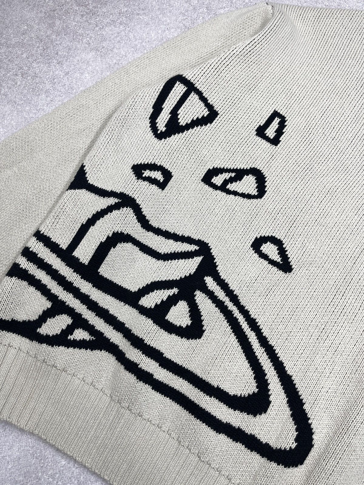 Broken Planet Broken Planet Knit Sweater Beige Organic Cotton Big Logo Size US S / EU 44-46 / 1 - 9 Thumbnail
